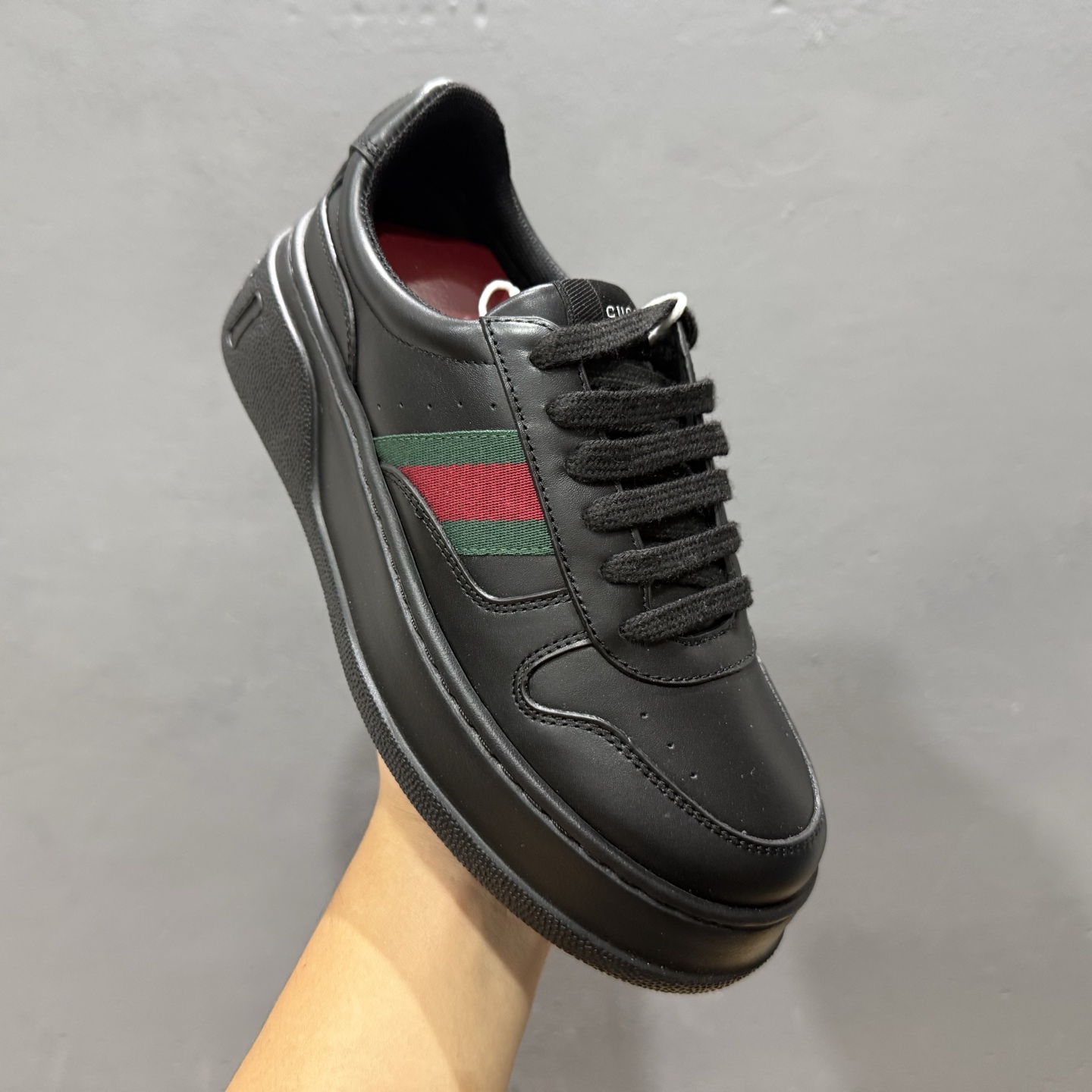 380 新款饼干鞋 GUCCl 古驰 休闲板鞋 男女款 意大利进口头层