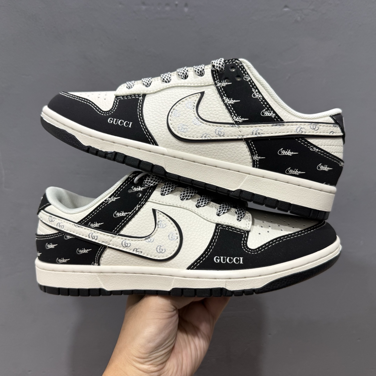 280 Gucci x Nike Dunk Low 黑白熊猫 JP1628-021