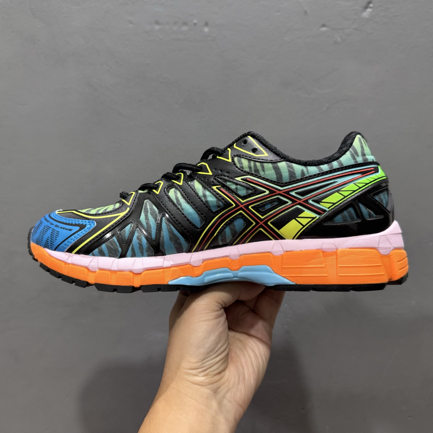 220 Asics GEL-KINETIC FLUENT亚瑟士休闲透气跑步鞋 1203A664-400