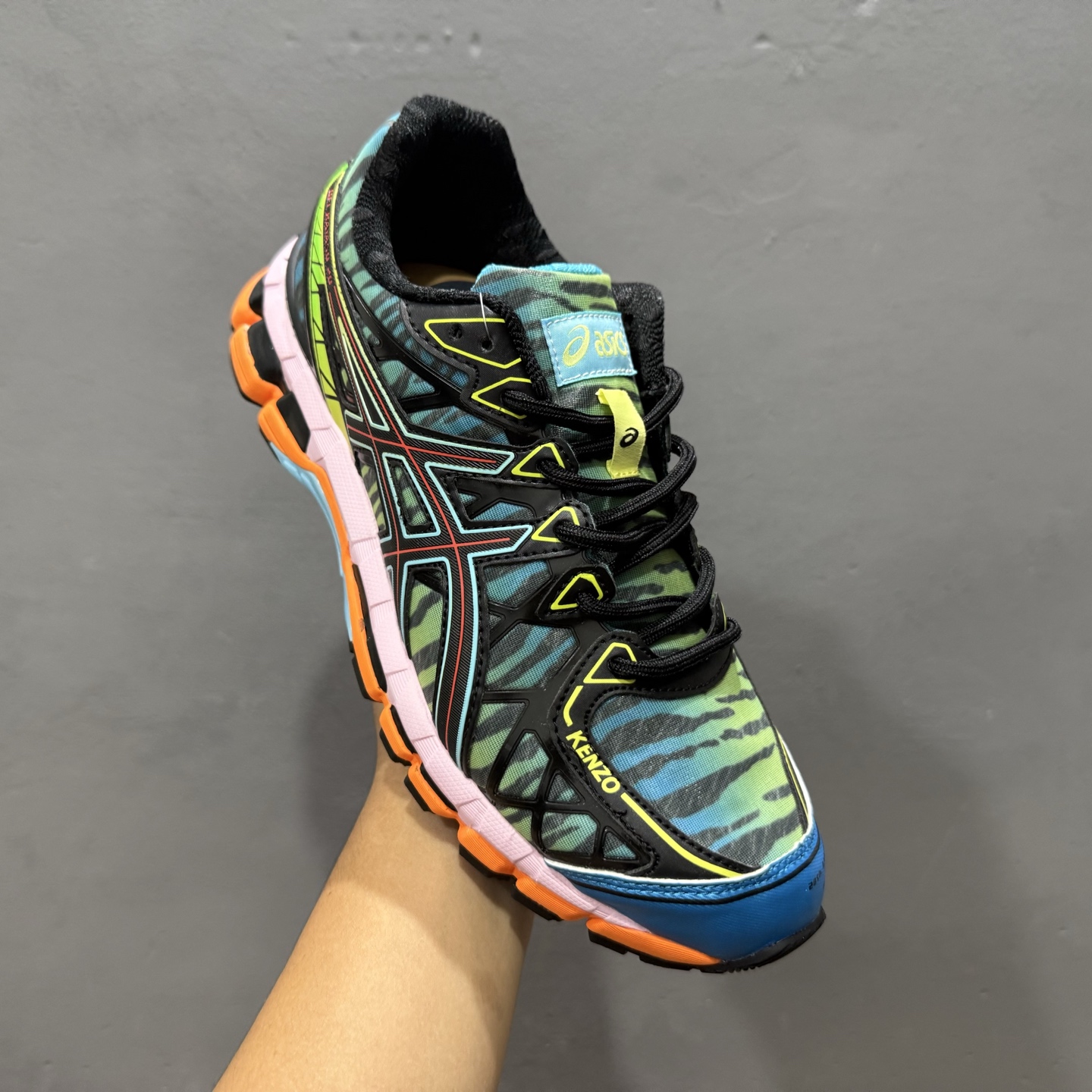 220 Asics GEL-KINETIC FLUENT亚瑟士休闲透气跑步鞋 1203A664-400