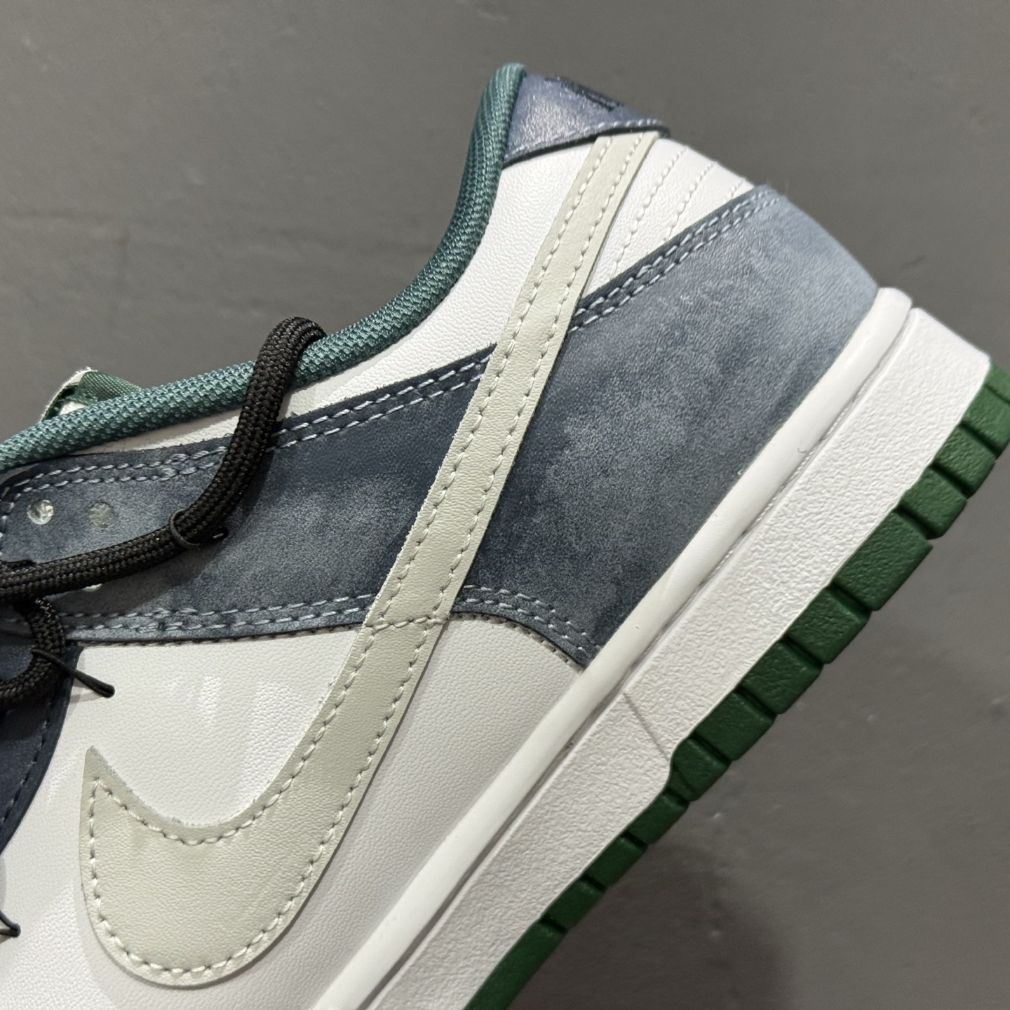 280 Nike Dunk Low Retro 绑带联名款 氧化车间 墨绿色 耐克 低帮休闲运动板鞋 DV0833-111