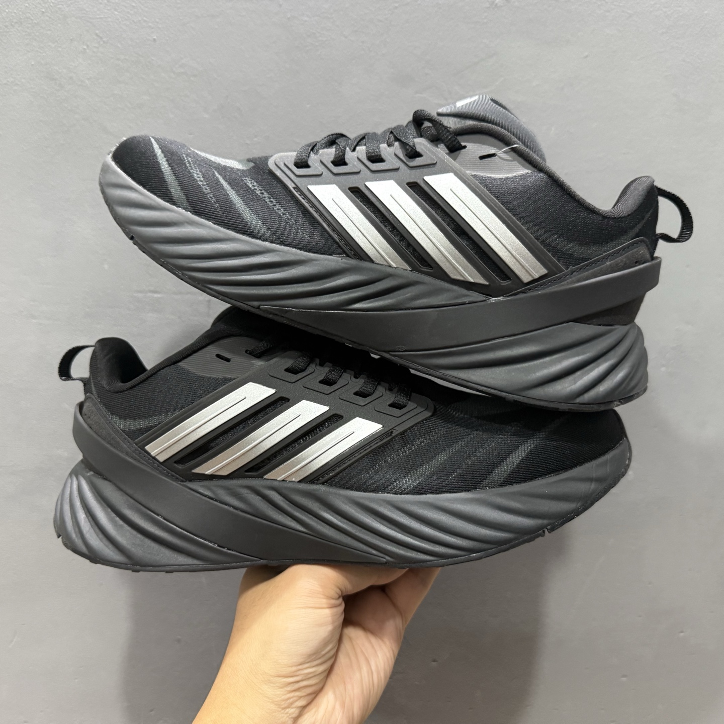 220 Adidas Adipure Glide系列 阿迪达斯 织物 耐磨透气 低帮 公路跑步鞋 D25812