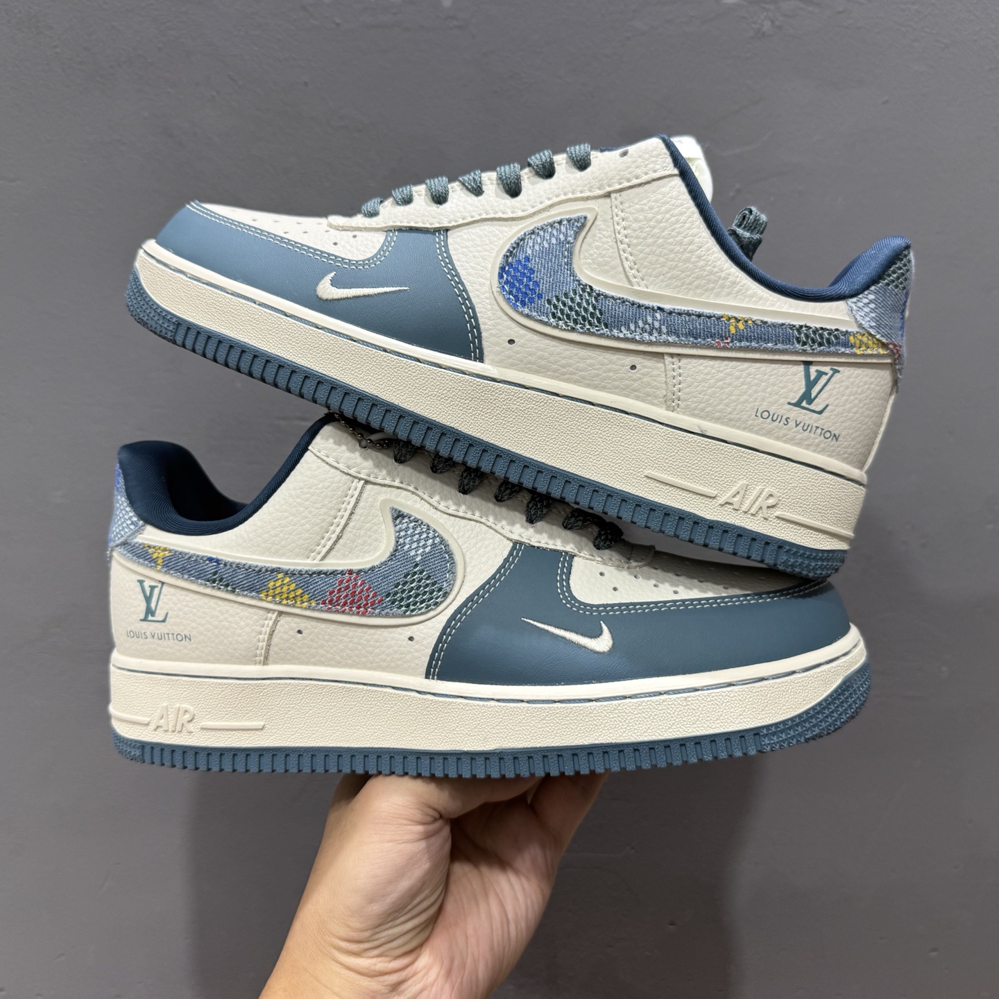 260 XC/ NIke Air Force 1 '07 Low “LV联名——米黑印花”空军一号 DD1982-201