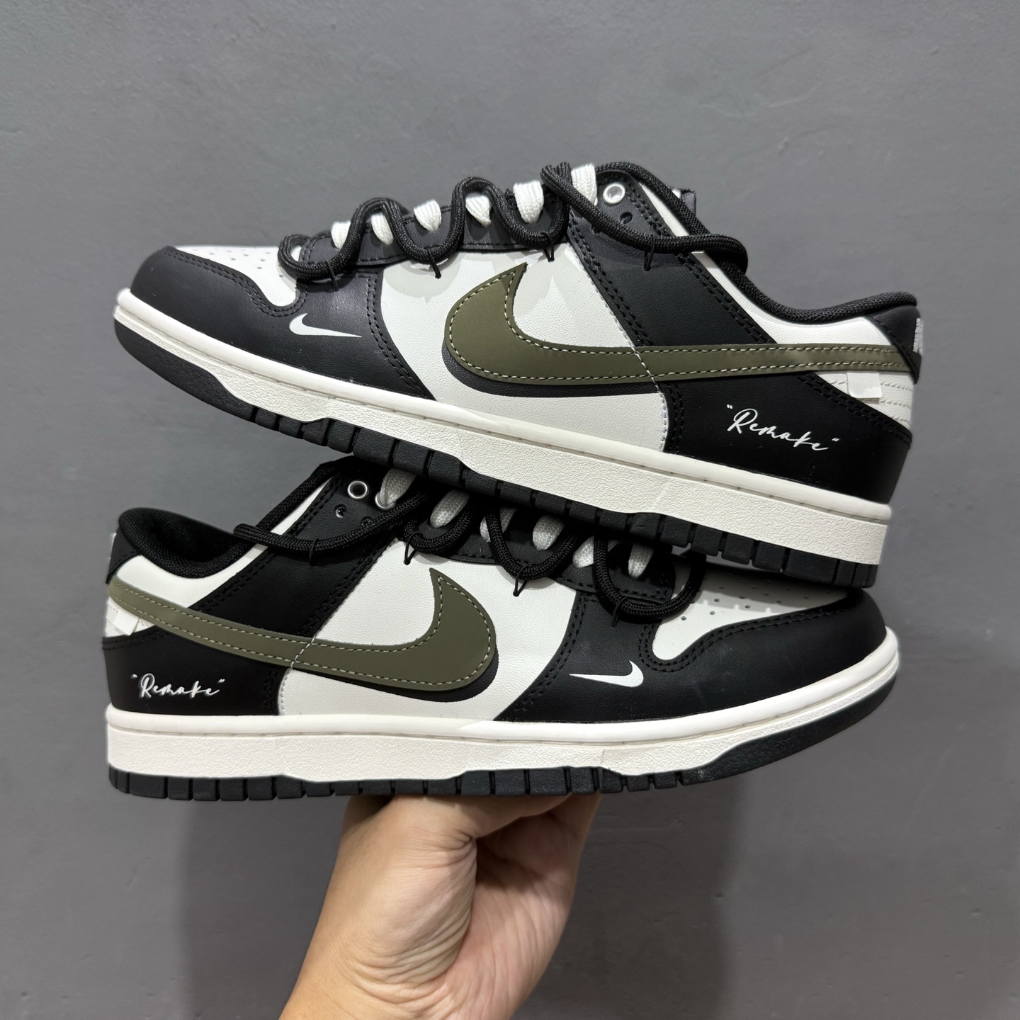 260 NIKE DUNK LOW RETRO 绑带联名款 耐克 低帮休闲运动板鞋 BC0512-083