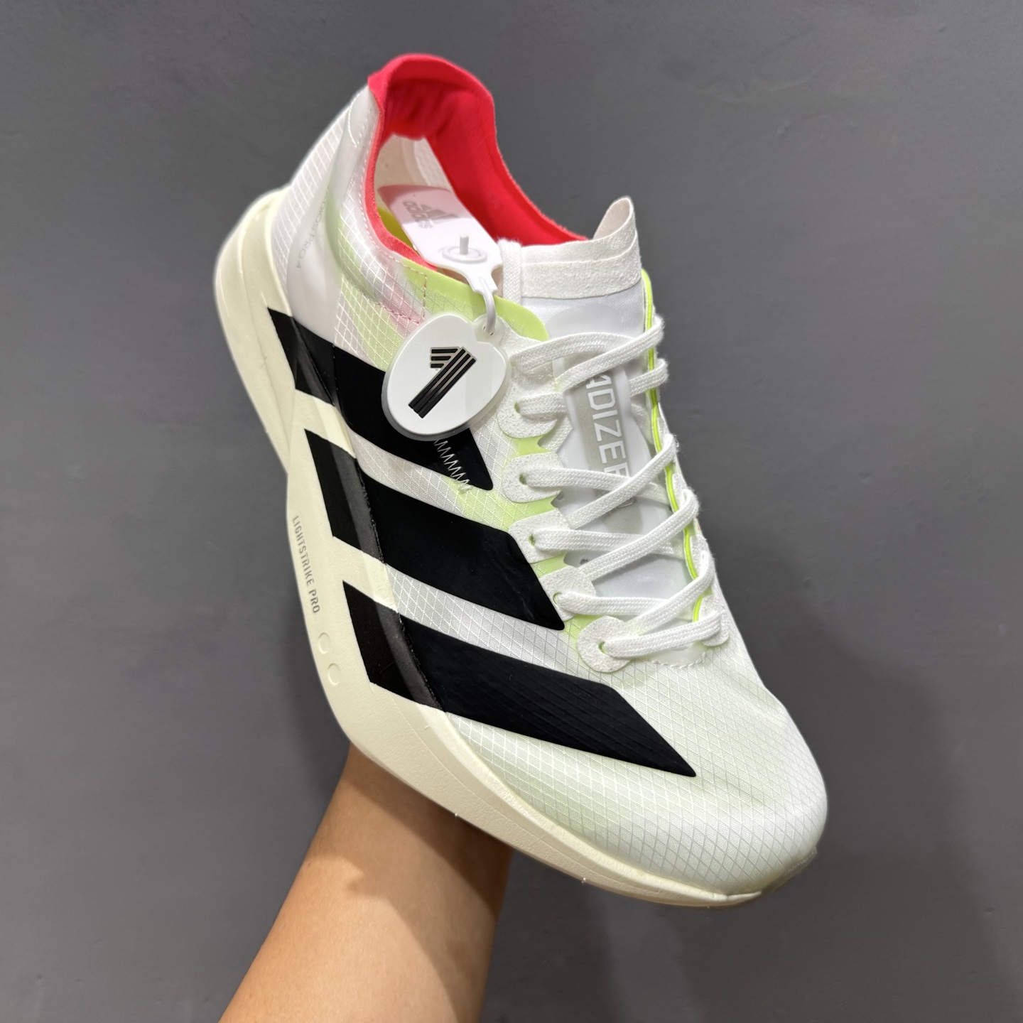 280 纯原真碳！adidas Adizero Adios Pro 4 阿迪达斯马拉松跑步鞋 JR1163 JR1094