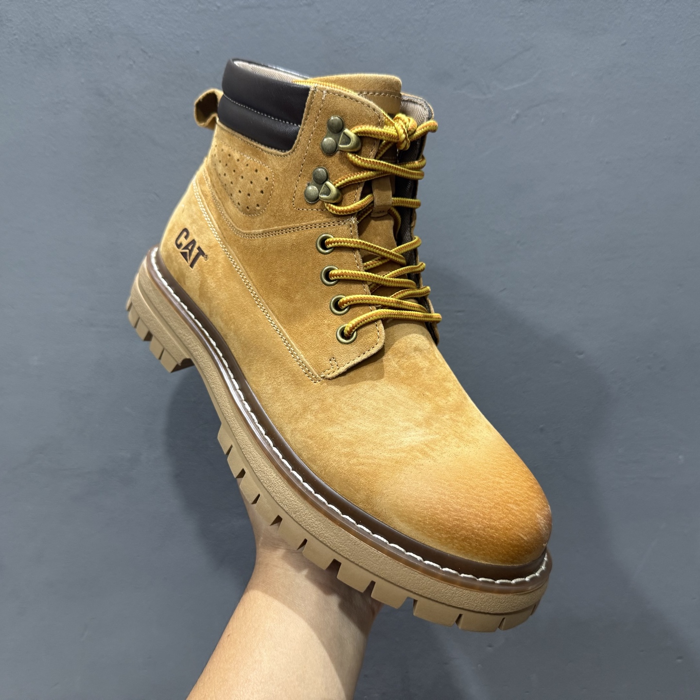 280 新货CAT卡特 硬汉推土机品牌经典百搭户外休闲大黄靴系列