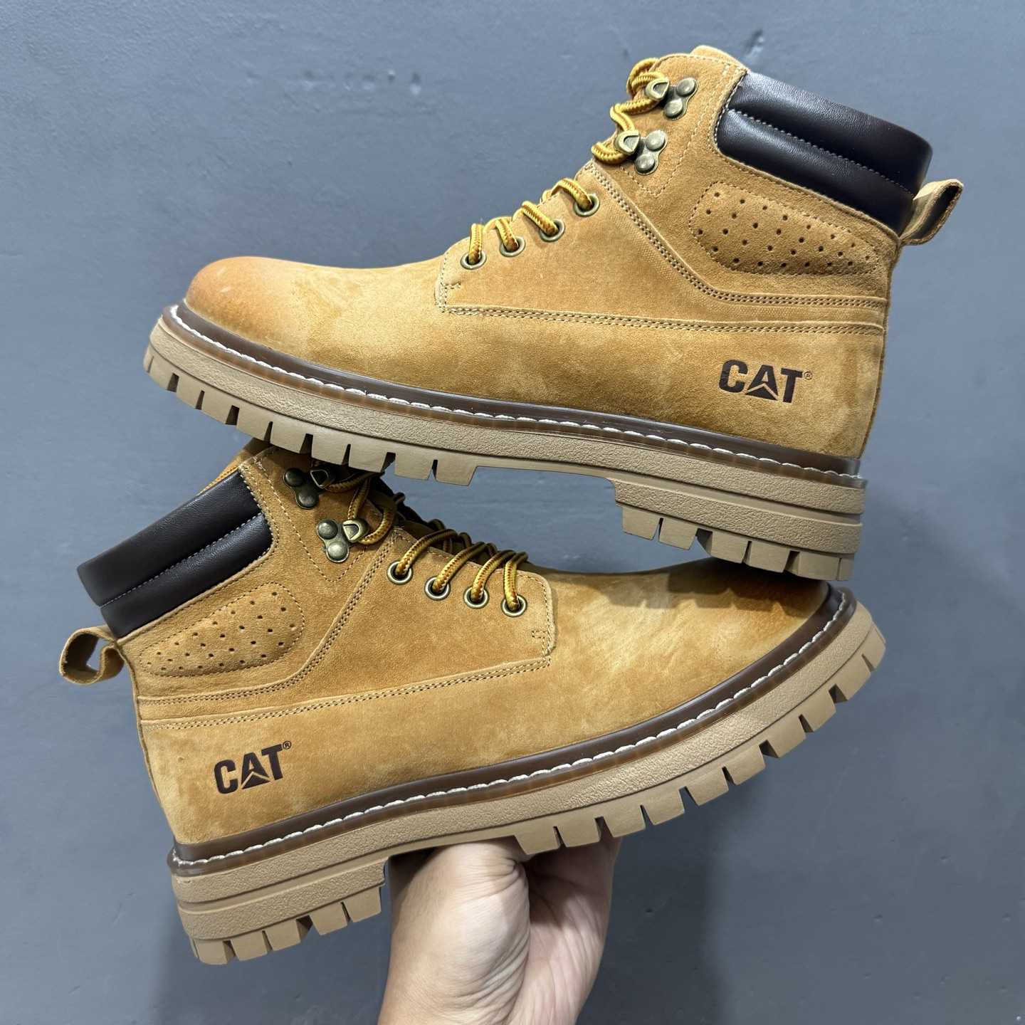 280 新货CAT卡特 硬汉推土机品牌经典百搭户外休闲大黄靴系列