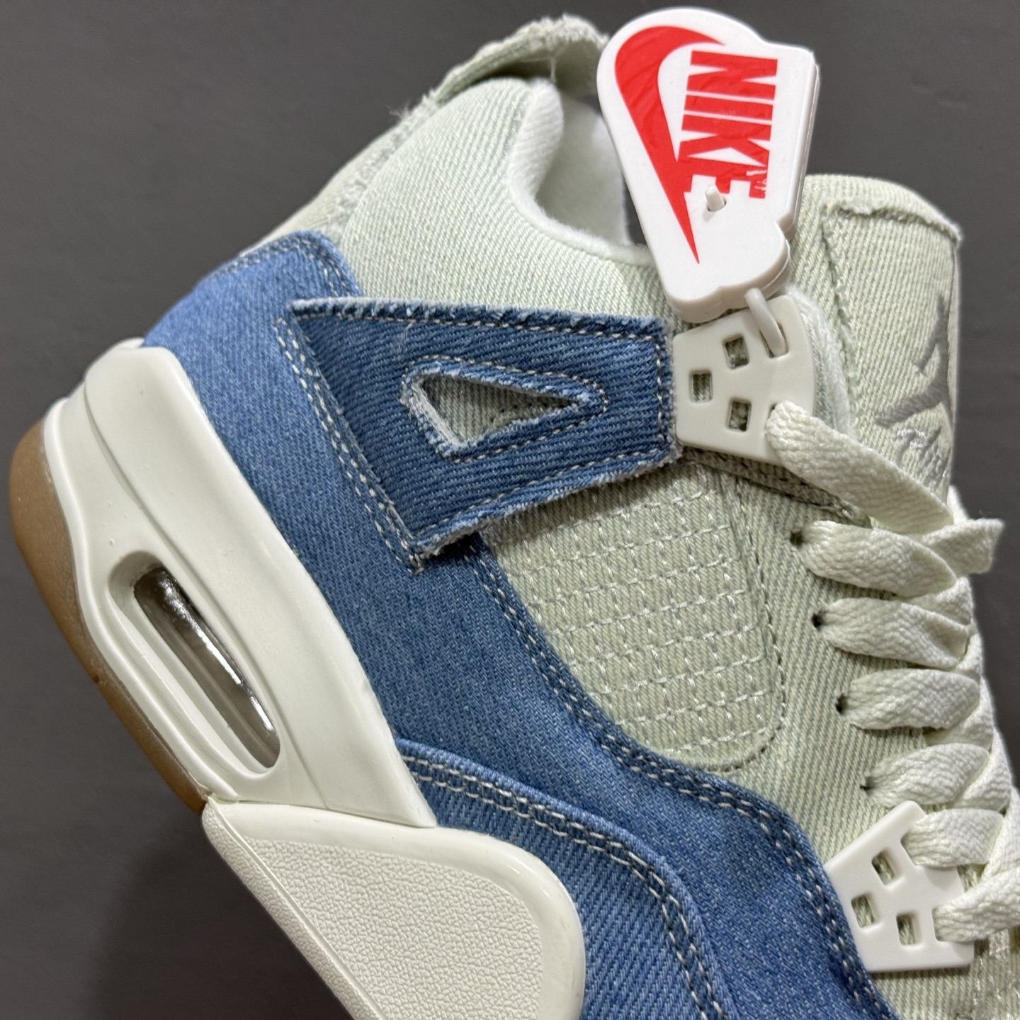240 东南亚订单 Jordan Air Jordan 4 TEX ”Worn Blue” 白蓝色 IB6716-100