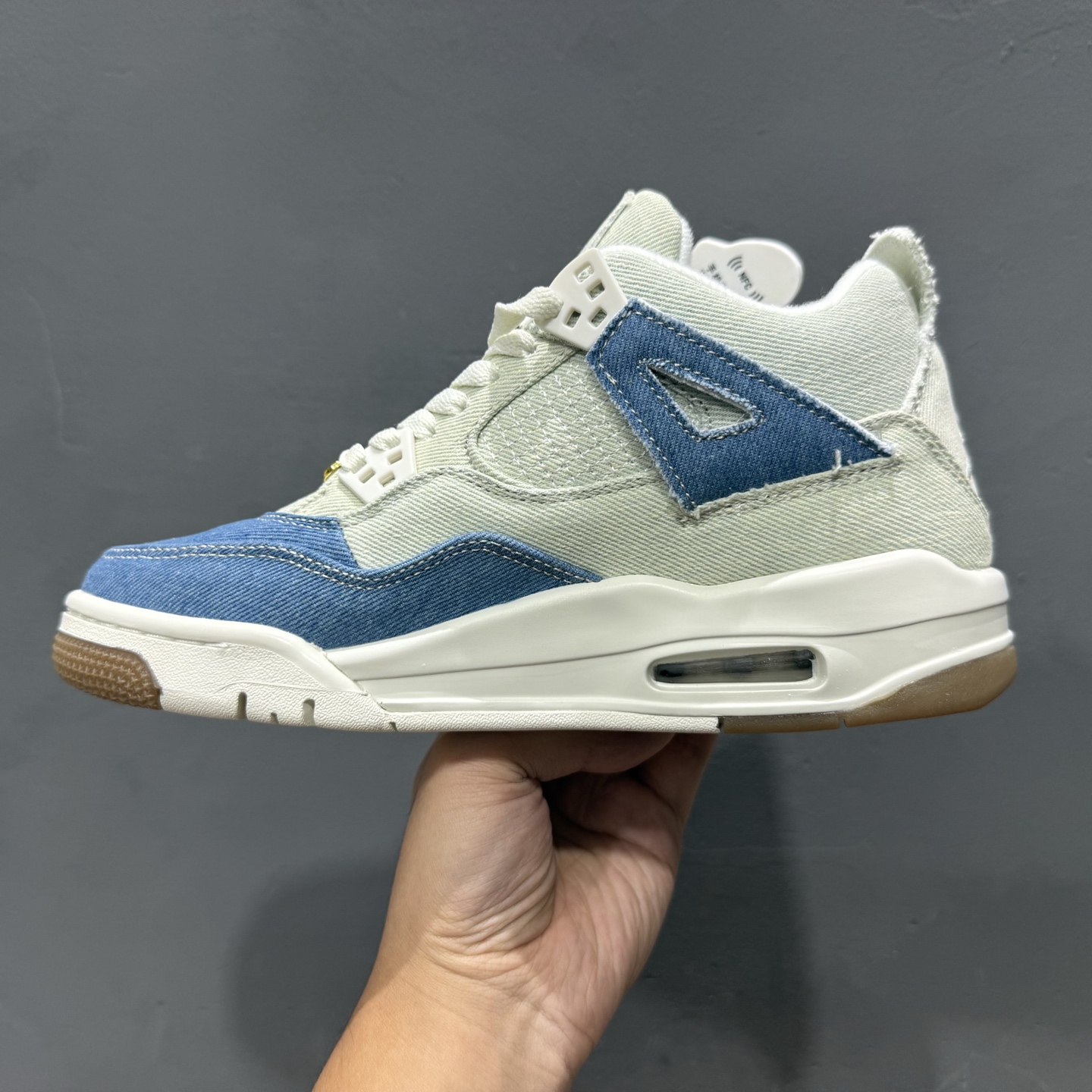 240 东南亚订单 Jordan Air Jordan 4 TEX ”Worn Blue” 白蓝色 IB6716-100