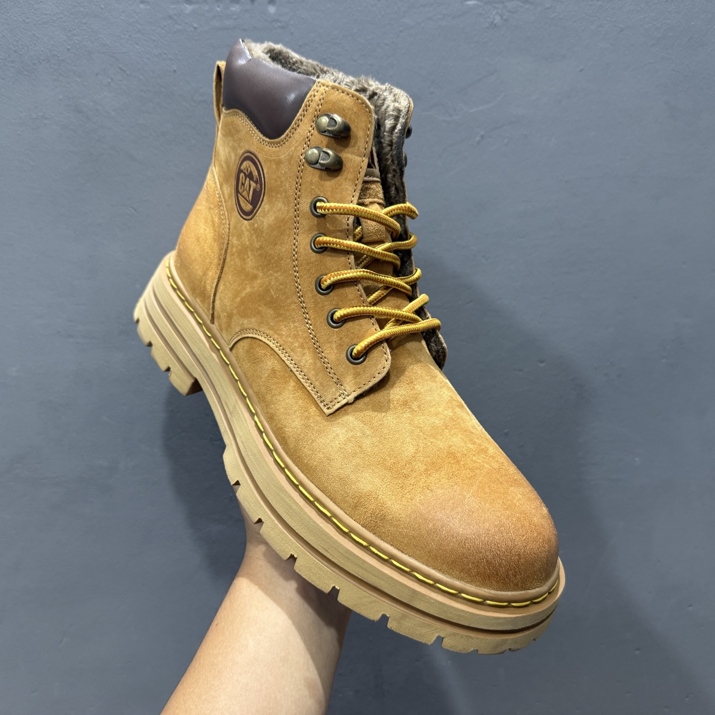 280 新货CAT卡特 硬汉推土机品牌经典百搭户外休闲大黄靴系列