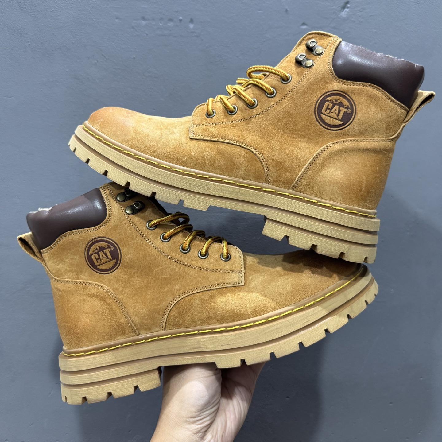 280 新货CAT卡特 硬汉推土机品牌经典百搭户外休闲大黄靴系列