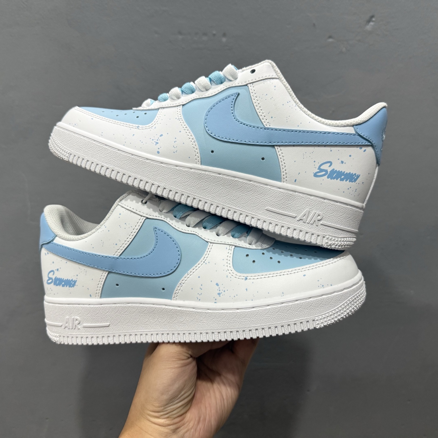 爆款定制 二次元主题 Nike Air Force 1 Low’07 夏末 空军一号低帮休闲板鞋 ZH0316-117
