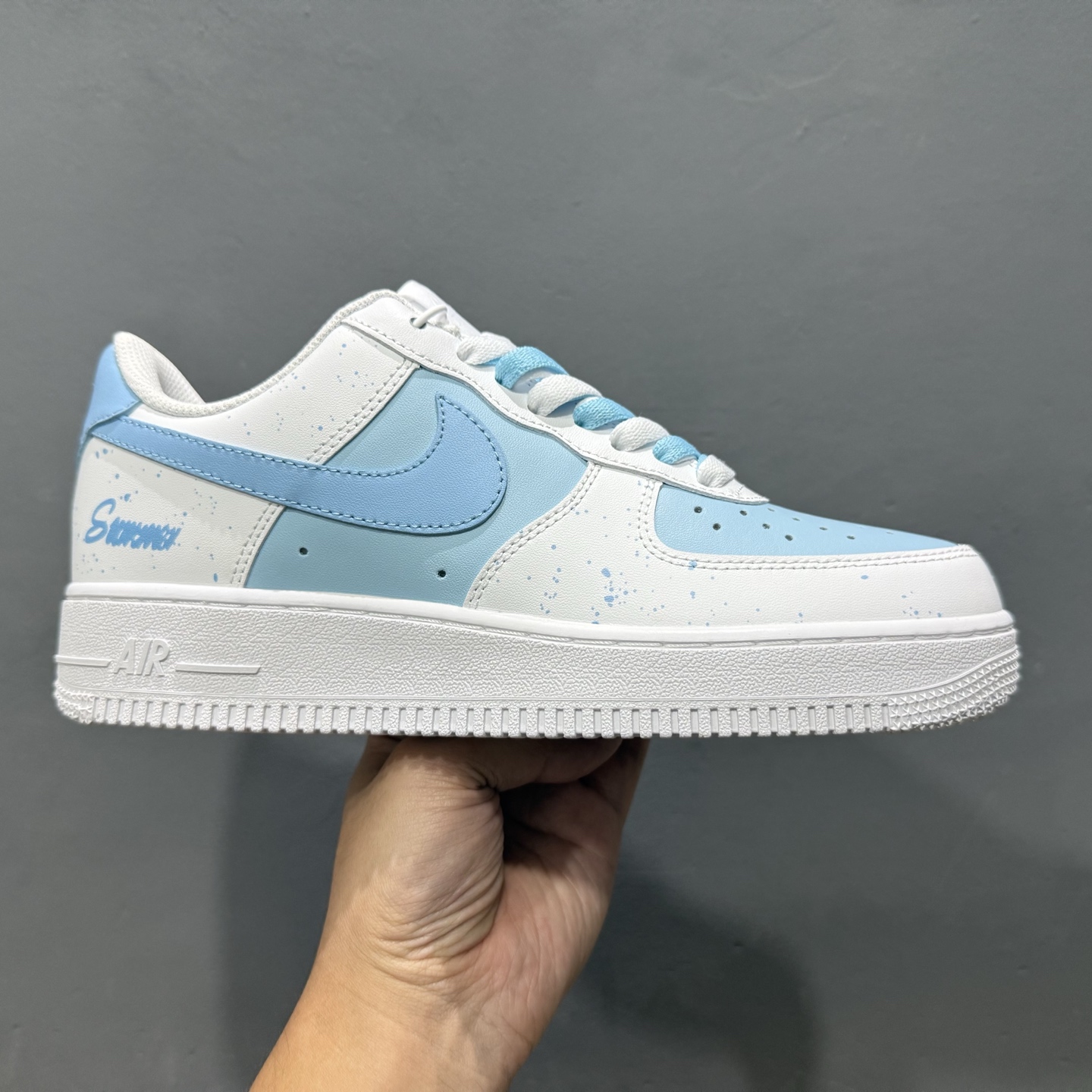 爆款定制 二次元主题 Nike Air Force 1 Low’07 夏末 空军一号低帮休闲板鞋 ZH0316-117