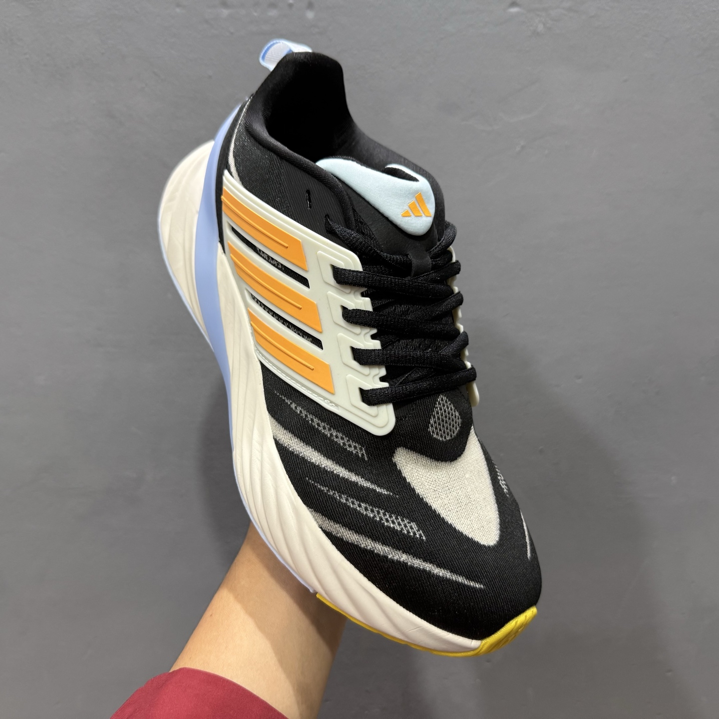 220 Adidas Adipure Glide系列 阿迪达斯 织物 耐磨透气 低帮 公路跑步鞋 JQ9450