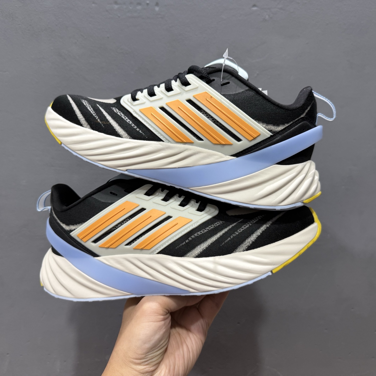 220 Adidas Adipure Glide系列 阿迪达斯 织物 耐磨透气 低帮 公路跑步鞋 JQ9450