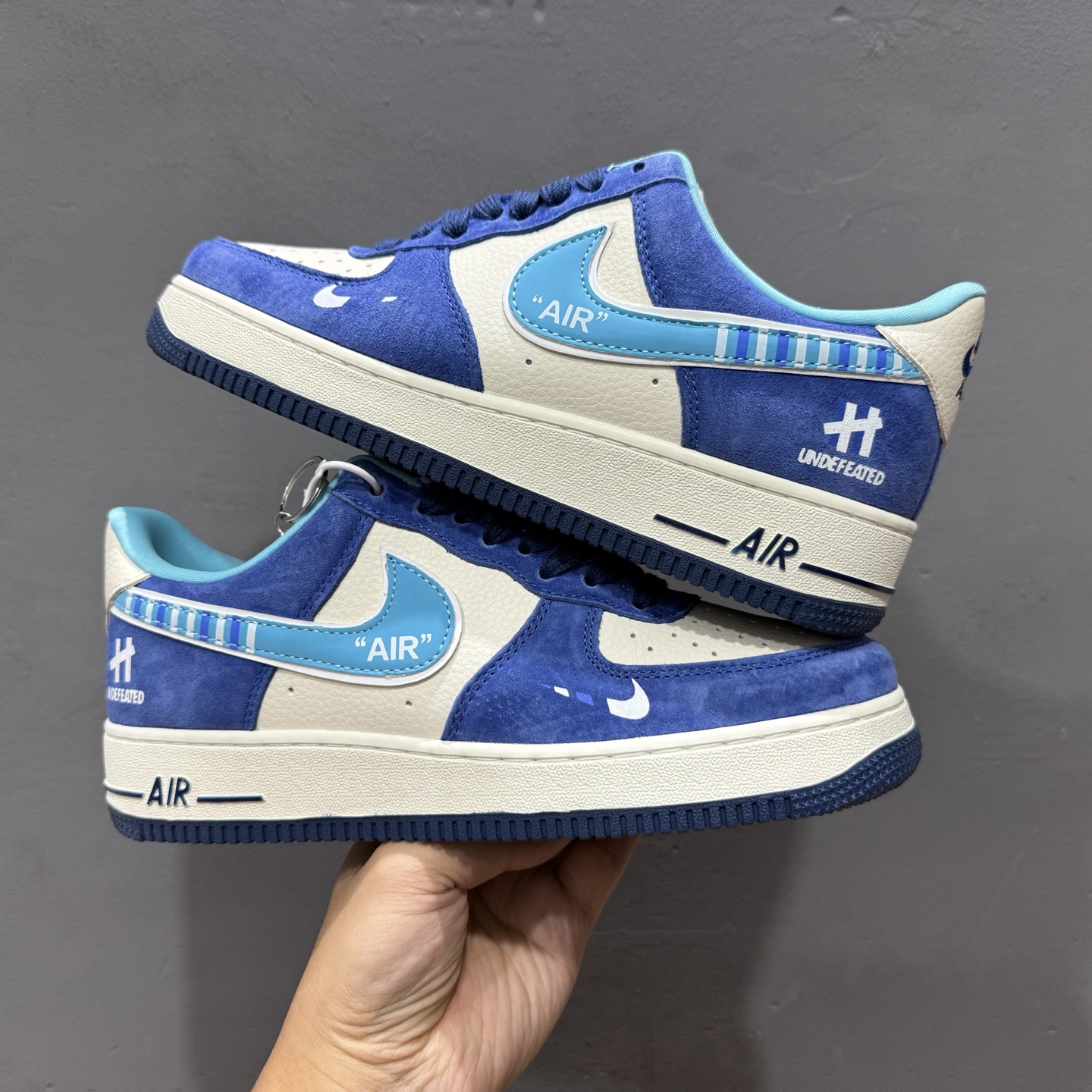 NIke Air Force 1 '07 Low “UN联名——翻毛蓝”空军一号 低帮 运动鞋 休闲鞋 SY1388-003