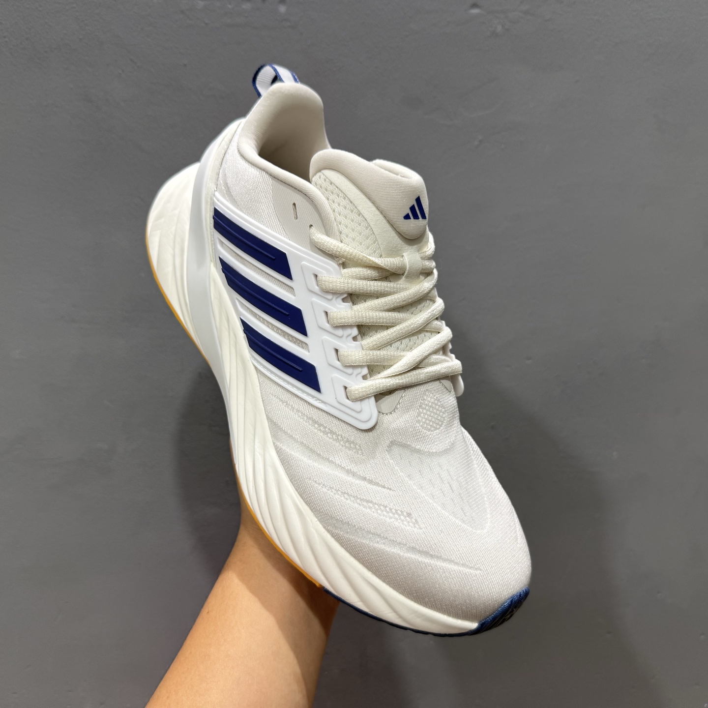 220 Adidas Adipure Glide系列 阿迪达斯 织物 耐磨透气 低帮 公路跑步鞋 KJ6015