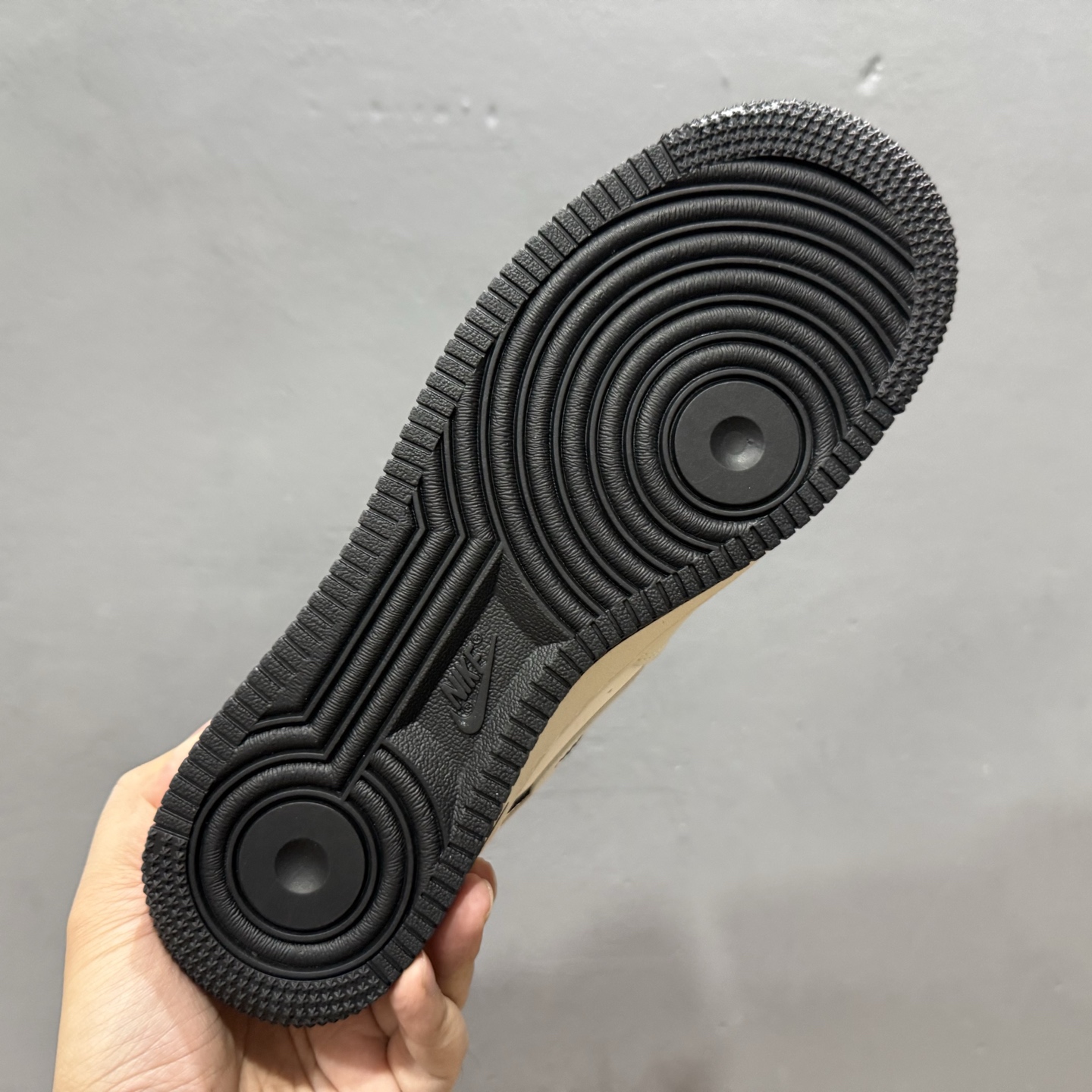 Nike Air Force 1'07 Low Supreme联名 米黑边 空军一号低帮休闲板鞋 XX3168-220