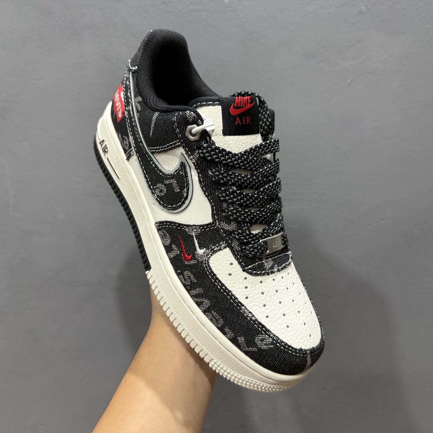 NIke Air Force 1 '07 Low “李维斯联名——双拼黑牛仔”空军一号 低帮 运动鞋 休闲鞋 YX5066-312 NIke Air Force 1 '07 Low “李维斯联名——双拼黑牛仔”空军一号 低帮 运动鞋 休闲鞋 YX5066-312