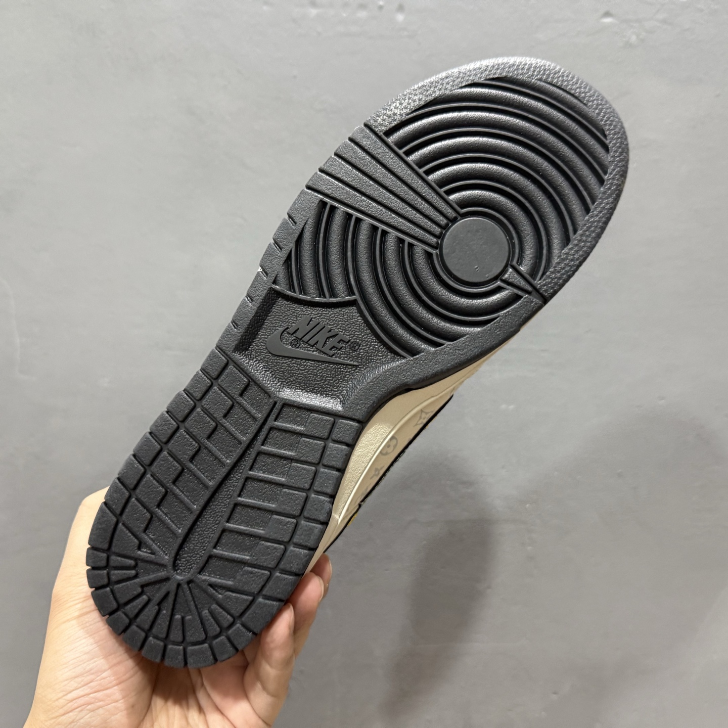 Nike Dunk Low 米白黑lv印花 DS6608-017