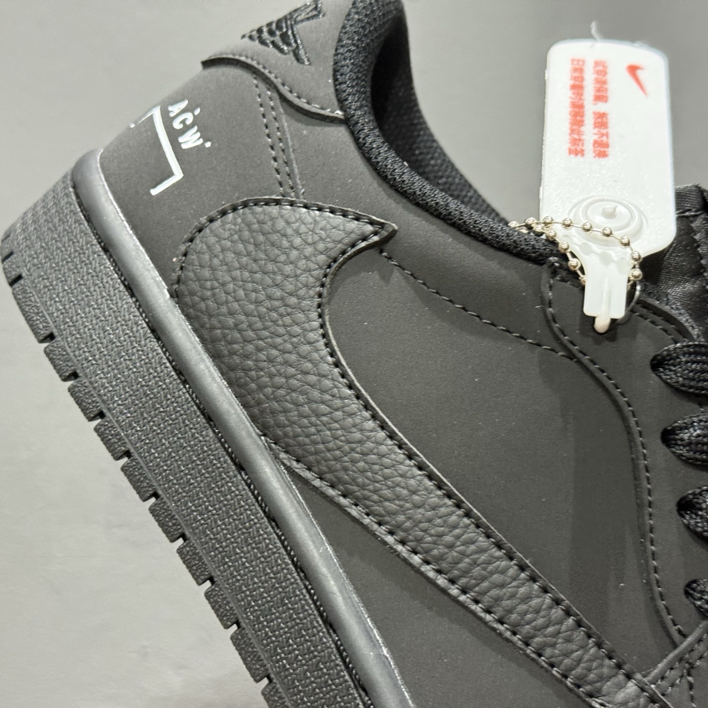 280 定制版 ACW x Travis Scott x Air Jordan 1 Low ACW x AJ1 低帮 黑白倒钩 AC1808-190-Chinese UA Cheap High Quatity Brand Clothes Bags handbags Sneakers wholesale wholesaler seller from China Factory suppliers Fashion Clothing Shoes best Quality Beautiful Price 280 定制版 ACW x Travis Scott x Air Jordan 1 Low ACW x AJ1 低帮 黑白倒钩 AC1808-190