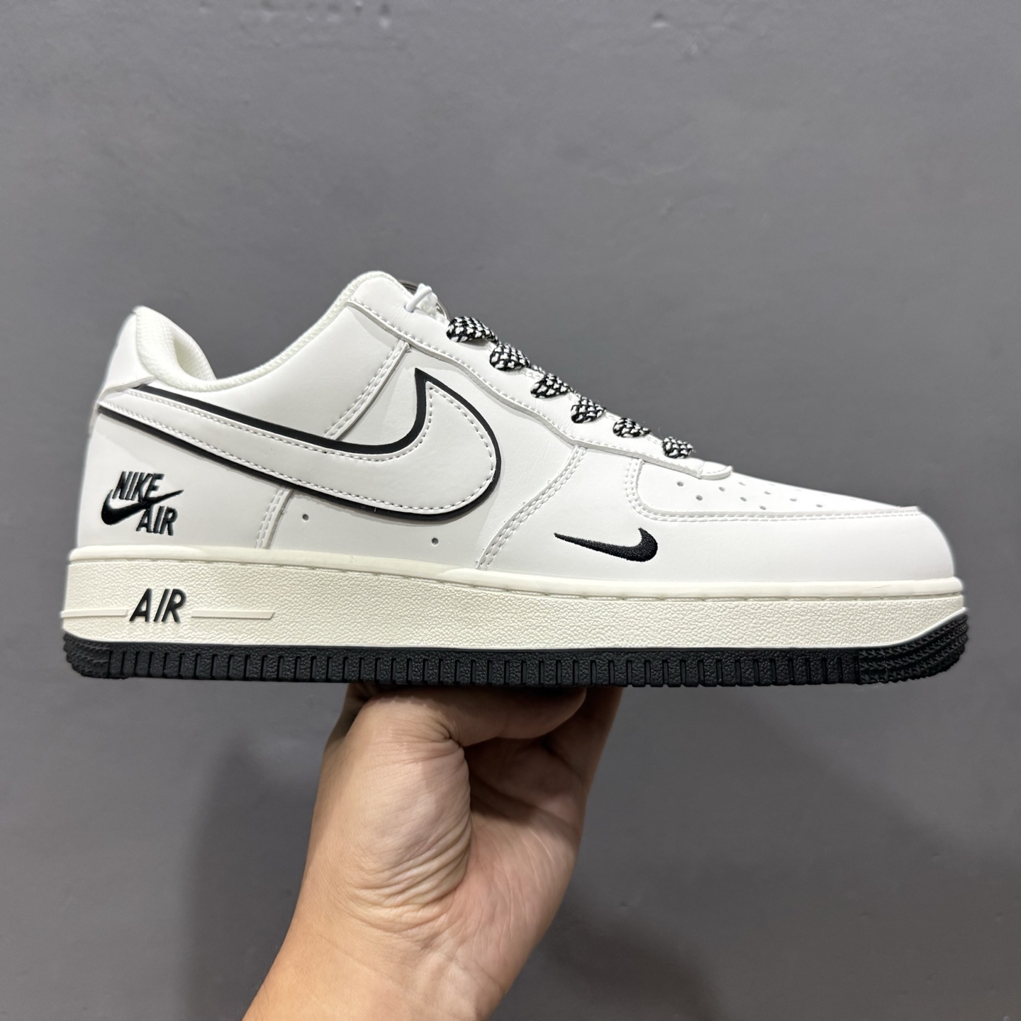 NIke Air Force 1 ’07 Low “米白黑NIKE”空军一号 低帮 运动鞋 休闲鞋 CS5288-036