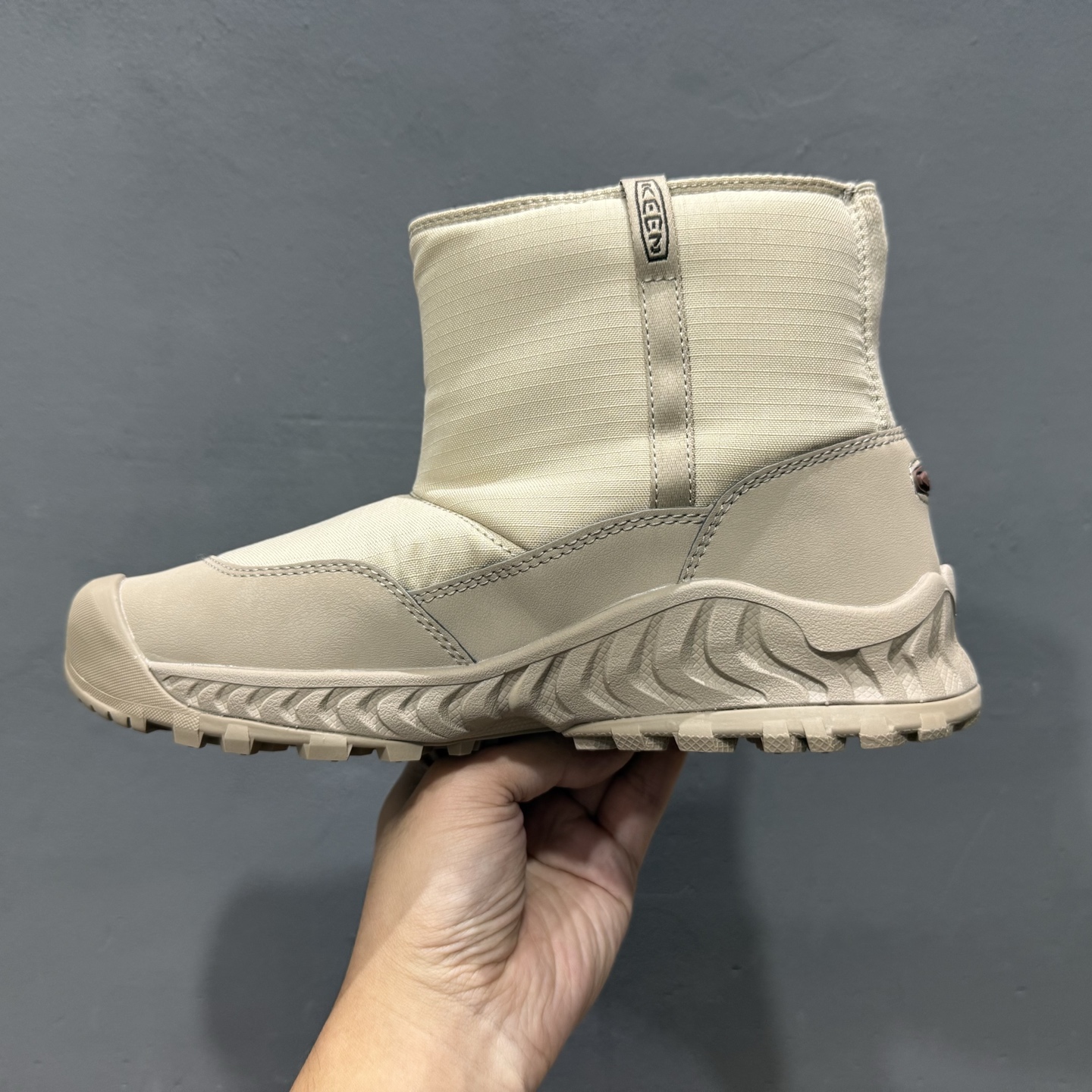 220 Keen Hood Nxis Pull On wp 科恩冬季中帮户外加绒款雪地鞋 KNSO3F414BK