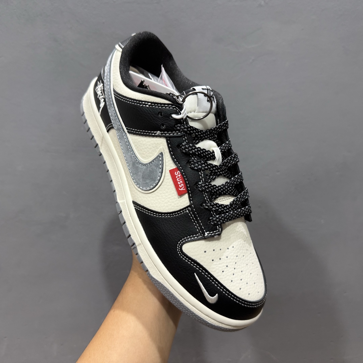Stussy x Nike Dunk Low 黑白熊猫 DN3168-003