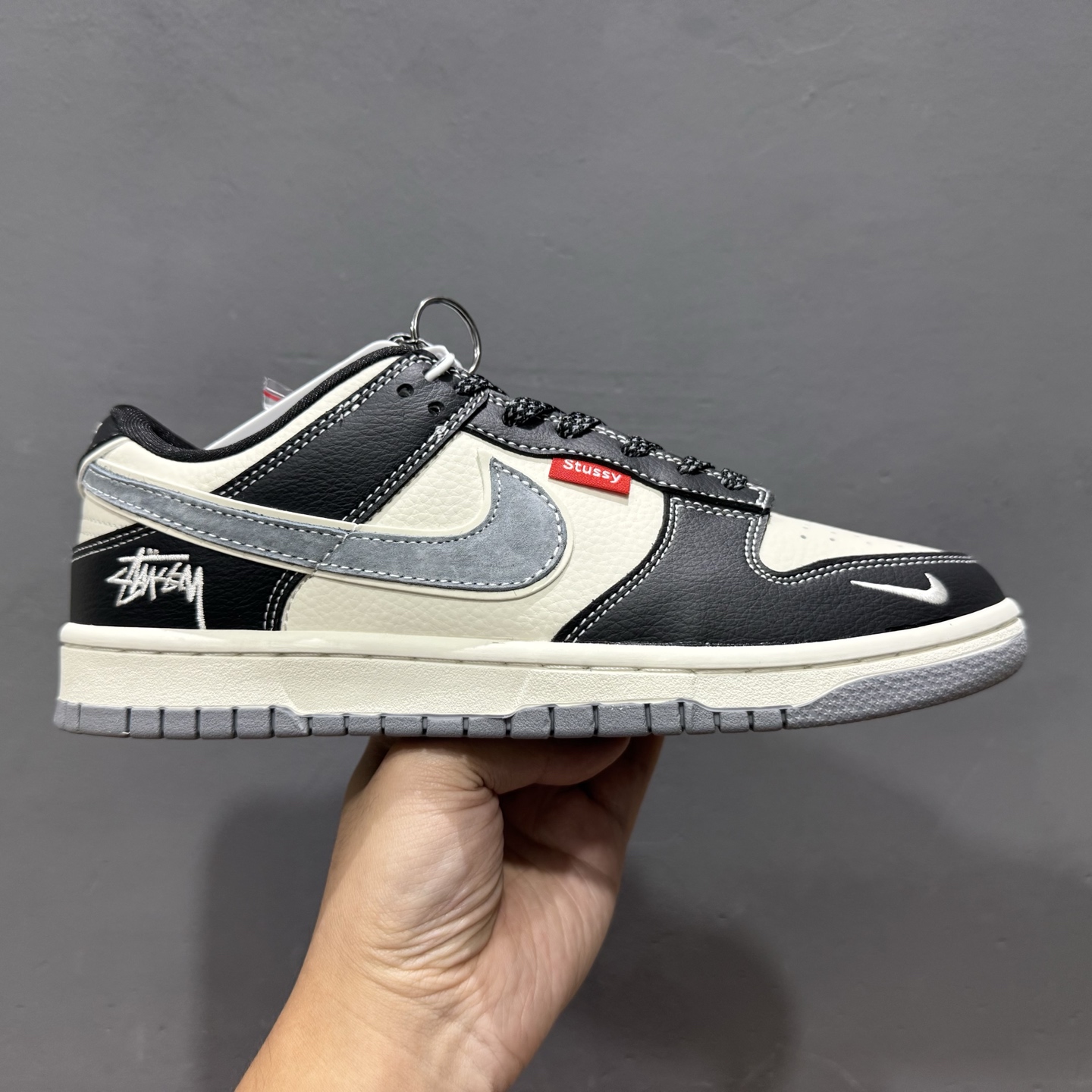 Stussy x Nike Dunk Low 黑白熊猫 DN3168-003