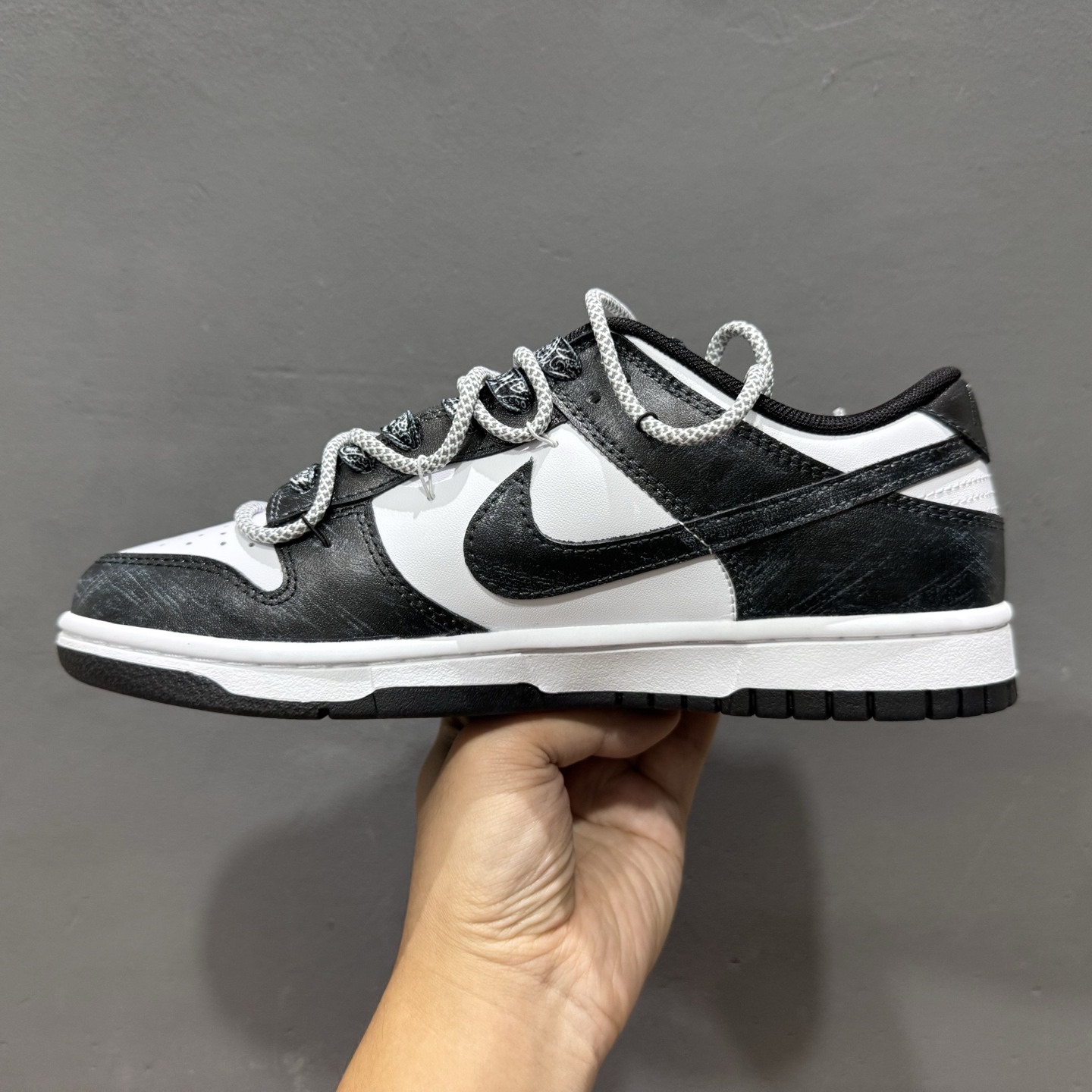 Nike SB Dunk Low 绑带 周年高端定制 低帮休闲板鞋 HF5441-100
