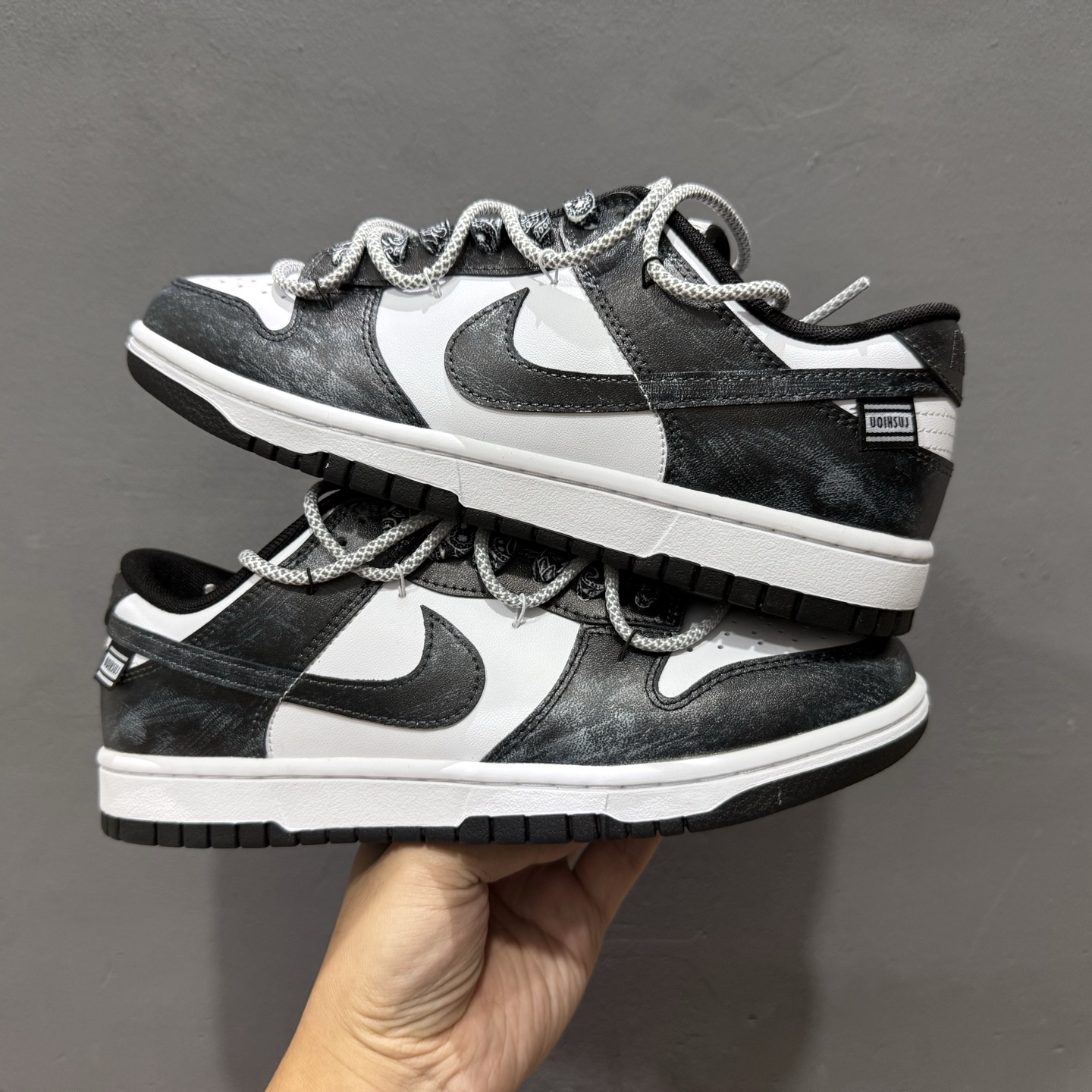 Nike SB Dunk Low 绑带 周年高端定制 低帮休闲板鞋 HF5441-100