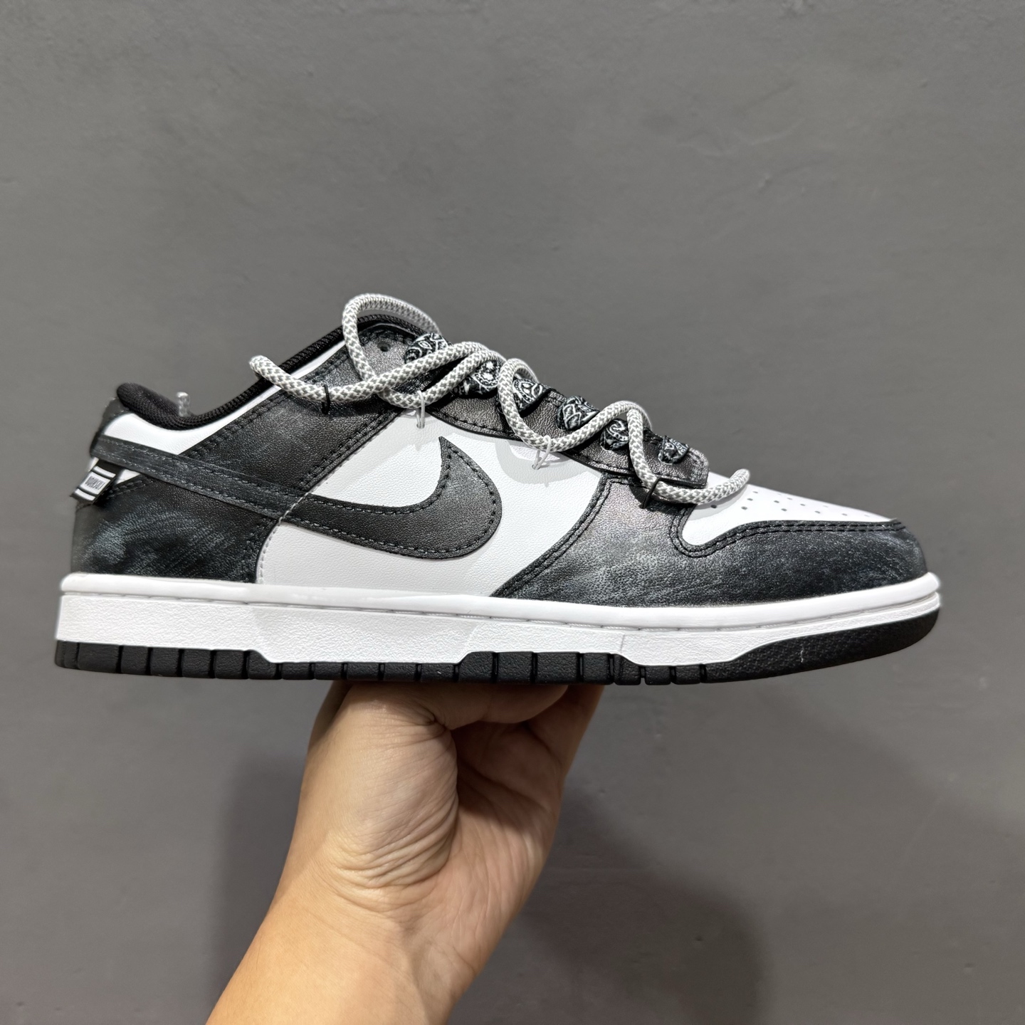 Nike SB Dunk Low 绑带 周年高端定制 低帮休闲板鞋 HF5441-100