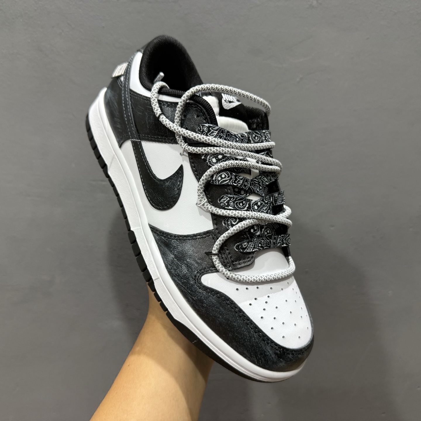 Nike SB Dunk Low 绑带 周年高端定制 低帮休闲板鞋 HF5441-100