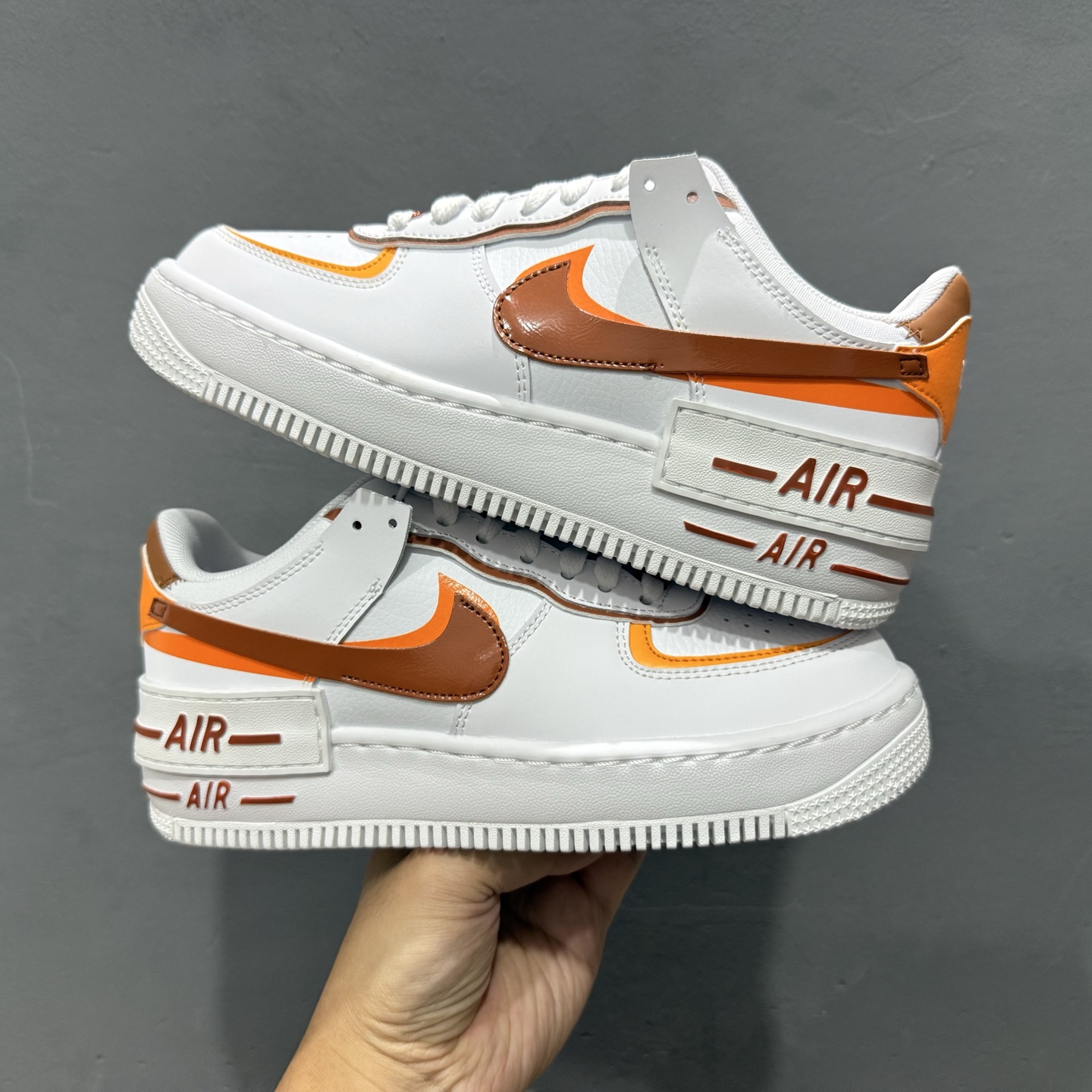 ¥200 Nike Air Force 1 Shadow 空军一号轻量增高低帮百搭板鞋 CI0919-124-Chinese UA Cheap High Quatity Brand Clothes Bags handbags Sneakers wholesale wholesaler seller from China Factory suppliers Fashion Clothing Shoes best Quality Beautiful Price ¥200 Nike Air Force 1 Shadow 空军一号轻量增高低帮百搭板鞋 CI0919-124