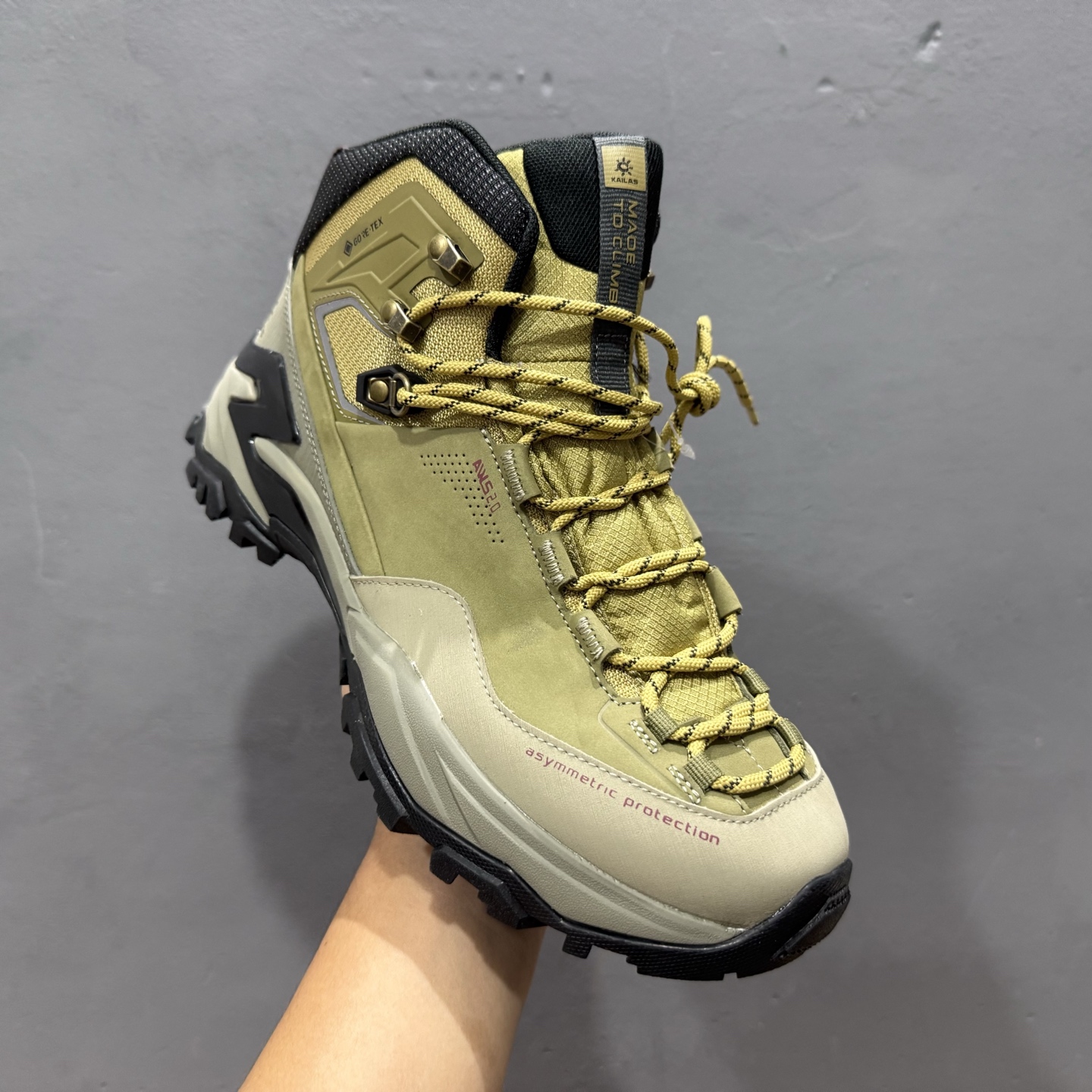 340 L/KAILAS凯乐石FUGA EX BOA高帮越野跑山鞋防滑透气弹力户外跑步鞋