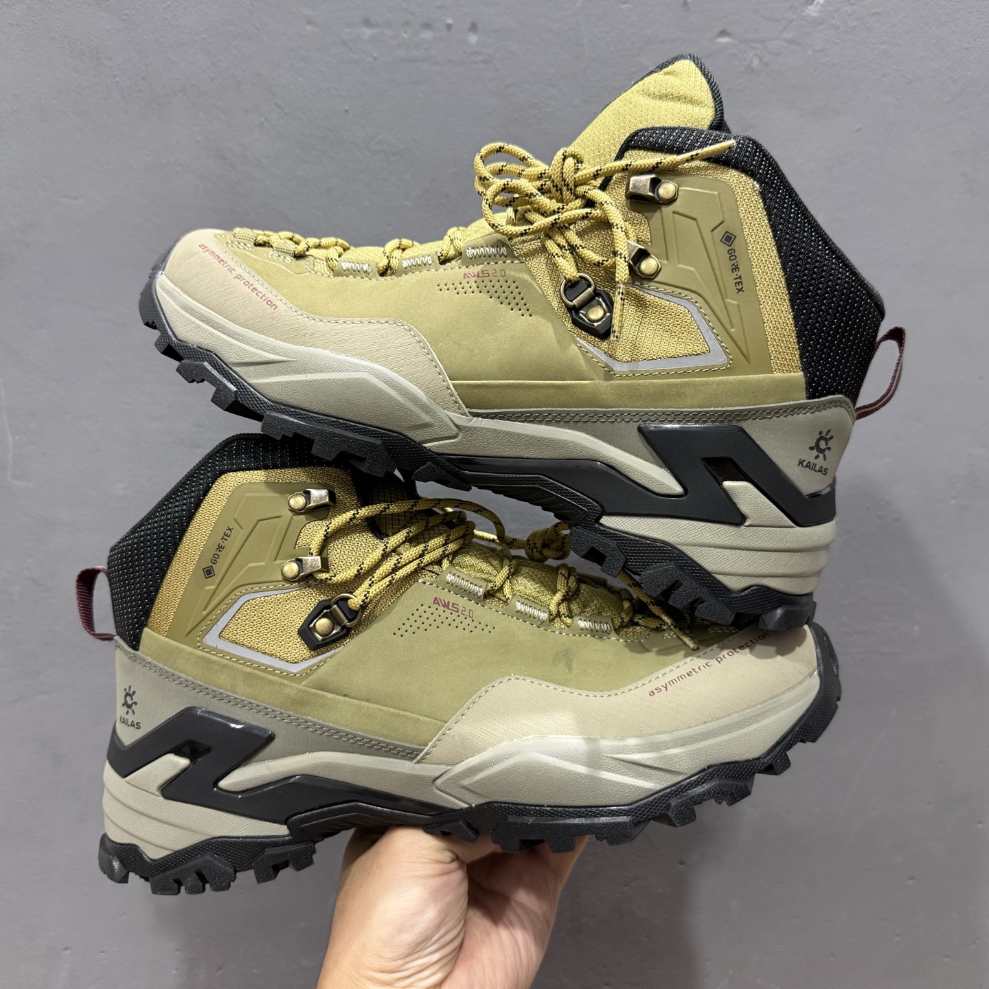 340 L/KAILAS凯乐石FUGA EX BOA高帮越野跑山鞋防滑透气弹力户外跑步鞋