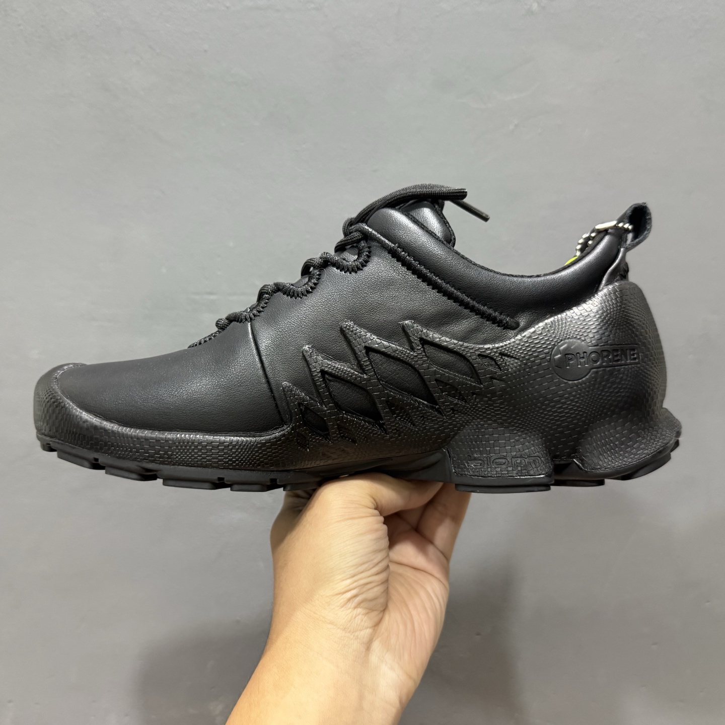 280 ECCO爱步男士运动鞋 真皮免系带百搭健身鞋