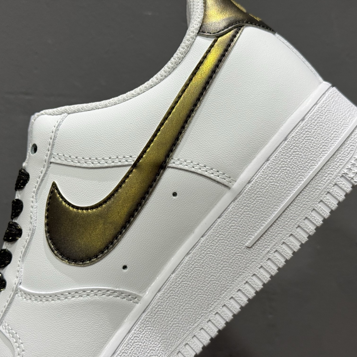 爆款定制 二次元主题 Nike Air Force 1 Low’07 白金裂纹 空军一号低帮休闲板鞋 ZH0316-147