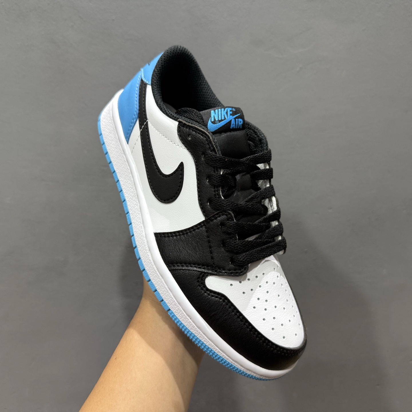 Air Jordan 1 Low ”Obsidian” AJ1乔1黑白蓝低帮文化篮球鞋 CZ0790-104