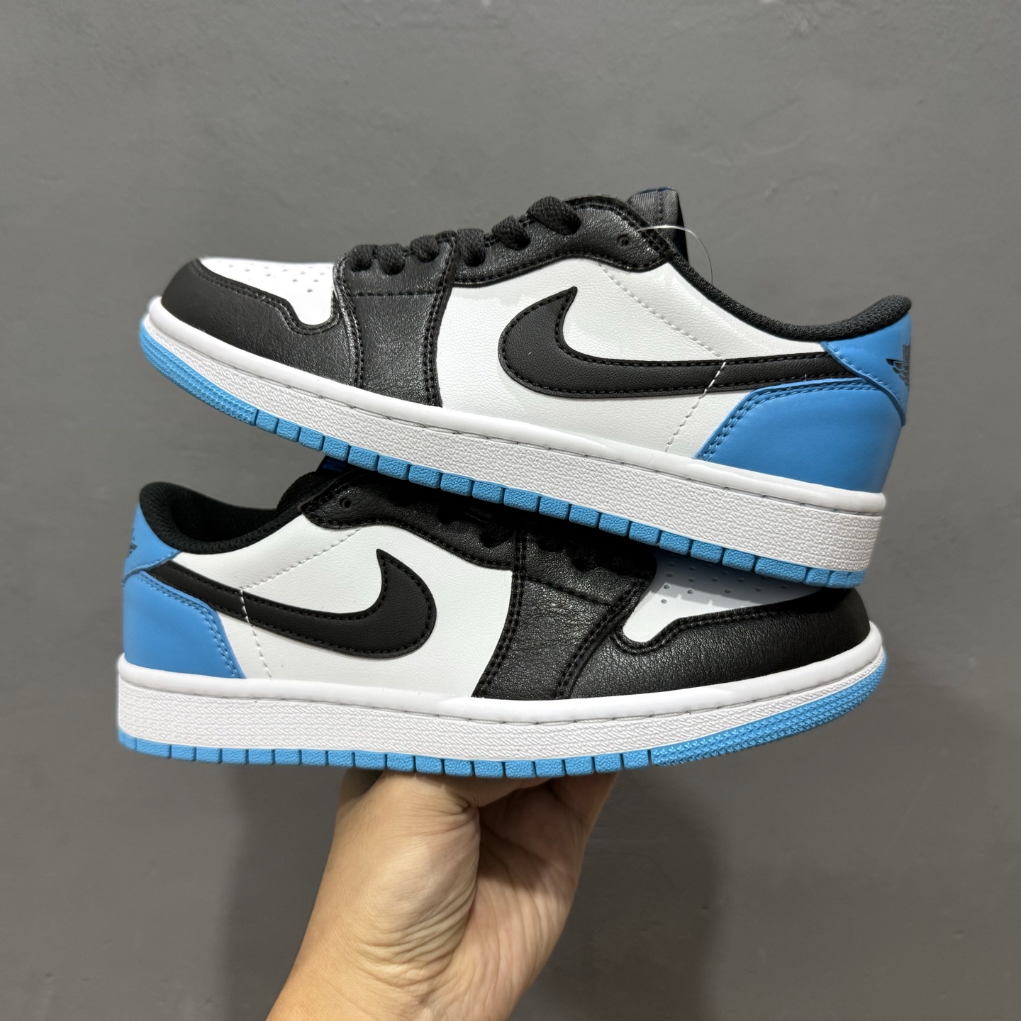 Air Jordan 1 Low ”Obsidian” AJ1乔1黑白蓝低帮文化篮球鞋 CZ0790-104