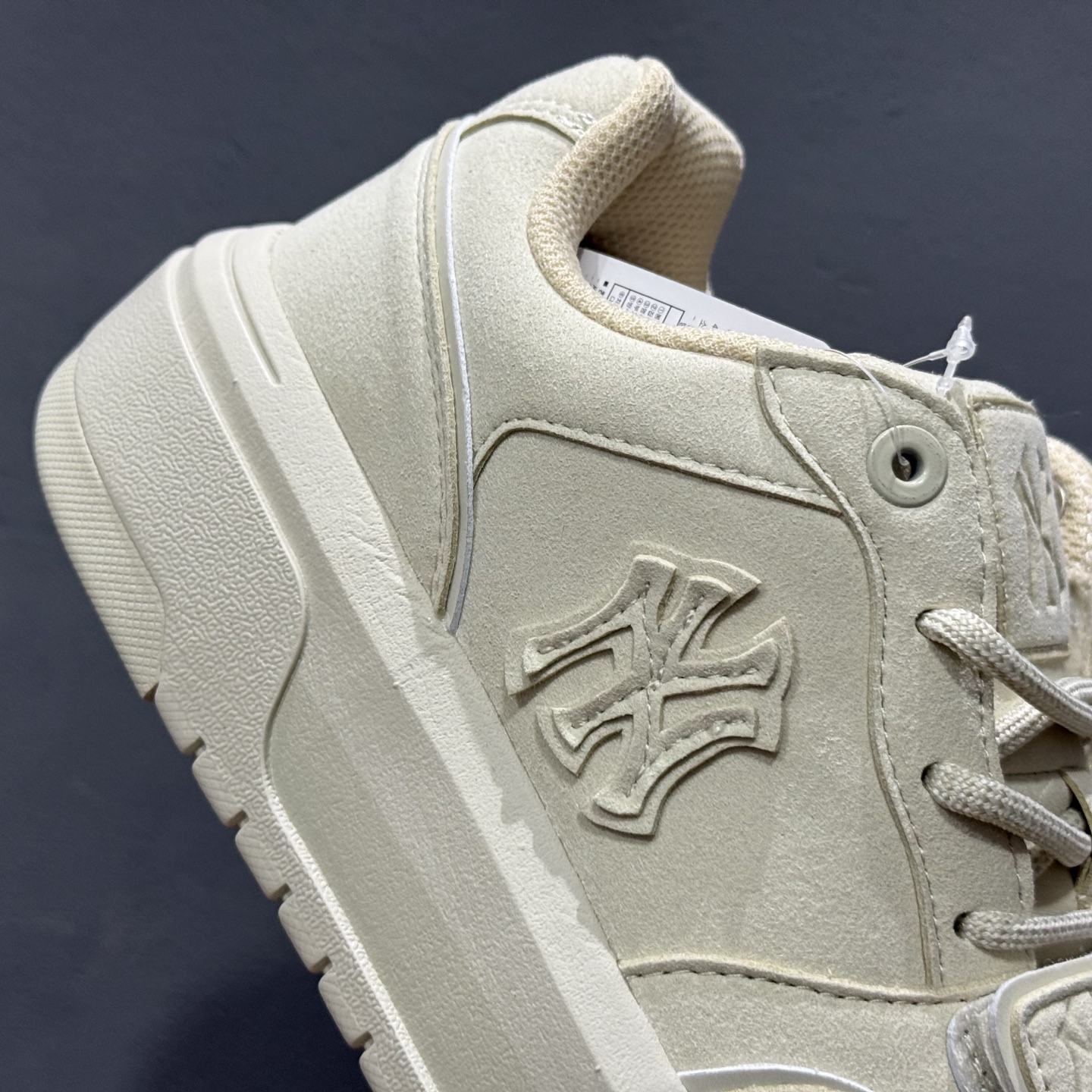 200 MLB KARINA张康乐同款男女韩系复古豆豆薄底鞋25秋冬新款 老爹鞋 3ASXT025N