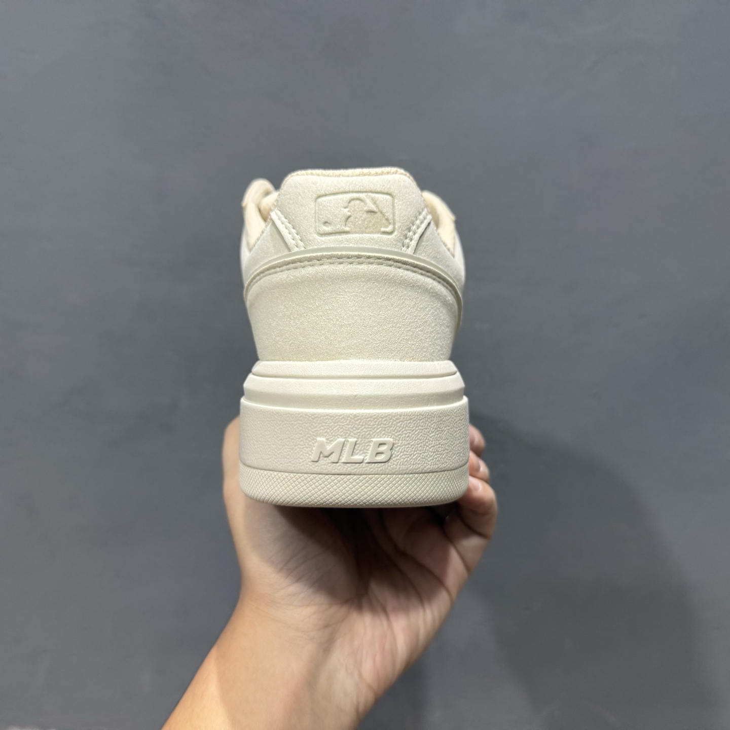 200 MLB KARINA张康乐同款男女韩系复古豆豆薄底鞋25秋冬新款 老爹鞋 3ASXT025N