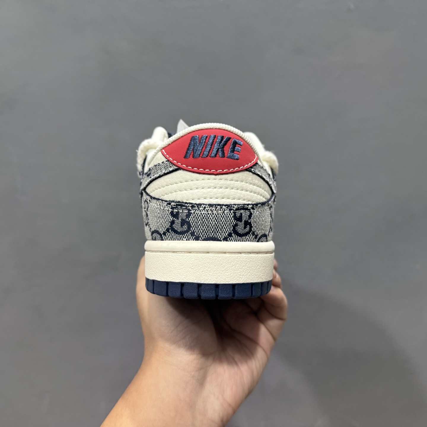 独家实拍Nike SB Dunk Low“SUP系列——绑带猪八灰勾” 周年高端定制 低帮休闲板鞋 YX5066-216