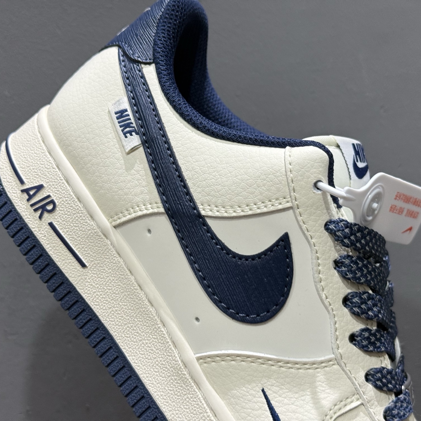 Nike Air Force 1'07 Low 树纹午夜蓝 空军一号低帮休闲板鞋 SM6668-127