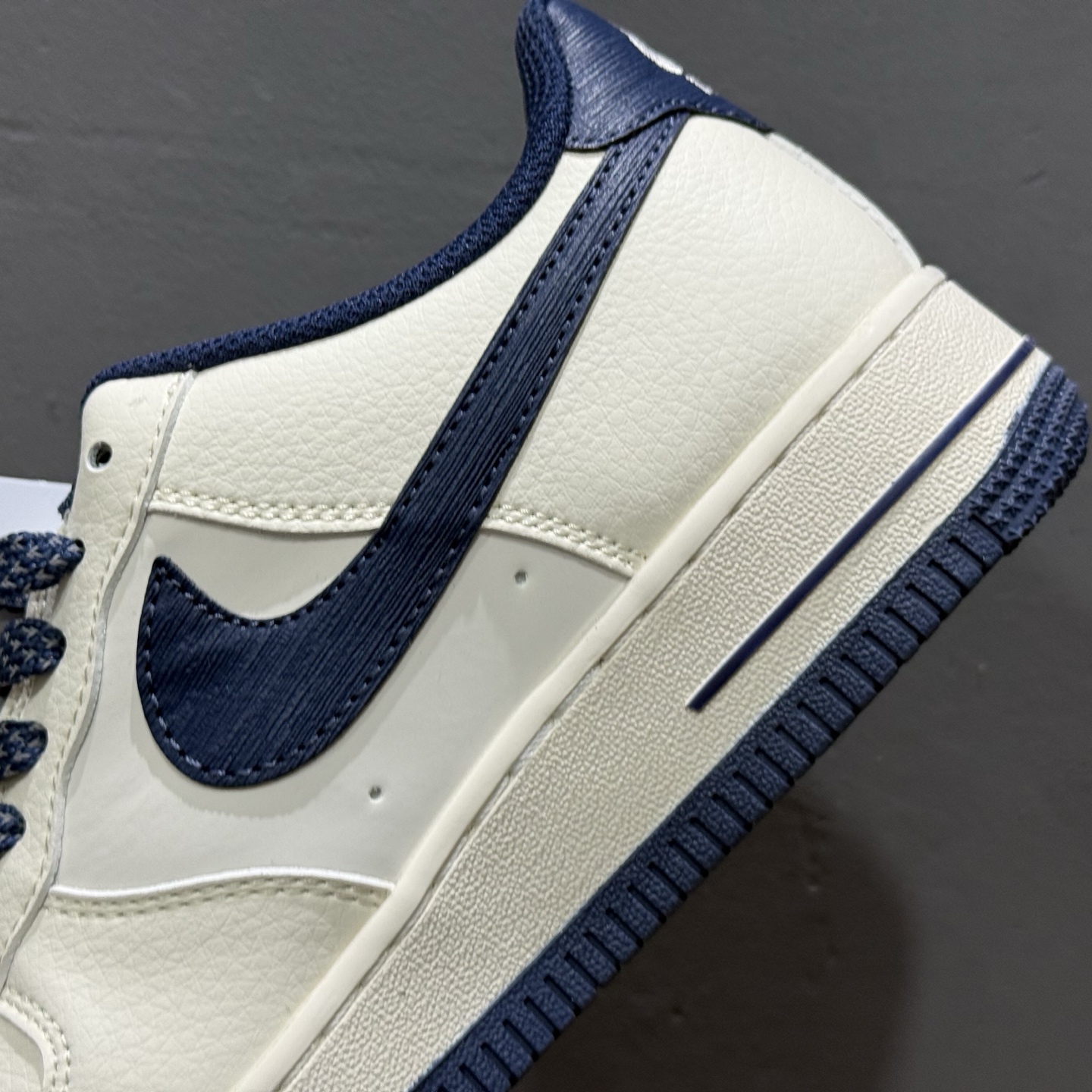 Nike Air Force 1'07 Low 树纹午夜蓝 空军一号低帮休闲板鞋 SM6668-127