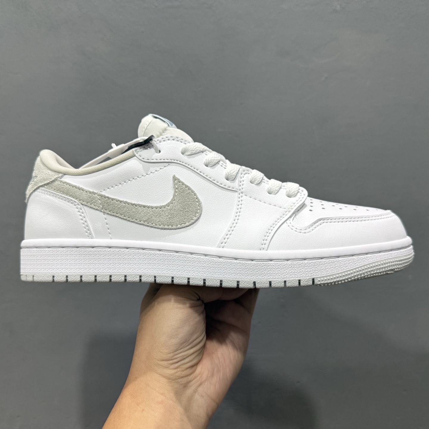 Air Jordan 1 Low ”Obsidian” AJ1乔1白灰低帮文化篮球鞋 CZ0775-100