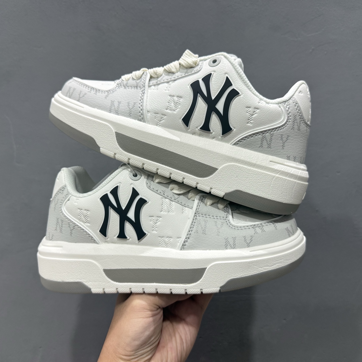 MLB TROPHY VINTAGE LT 纽约洋基队 潮流时尚厚底运动鞋