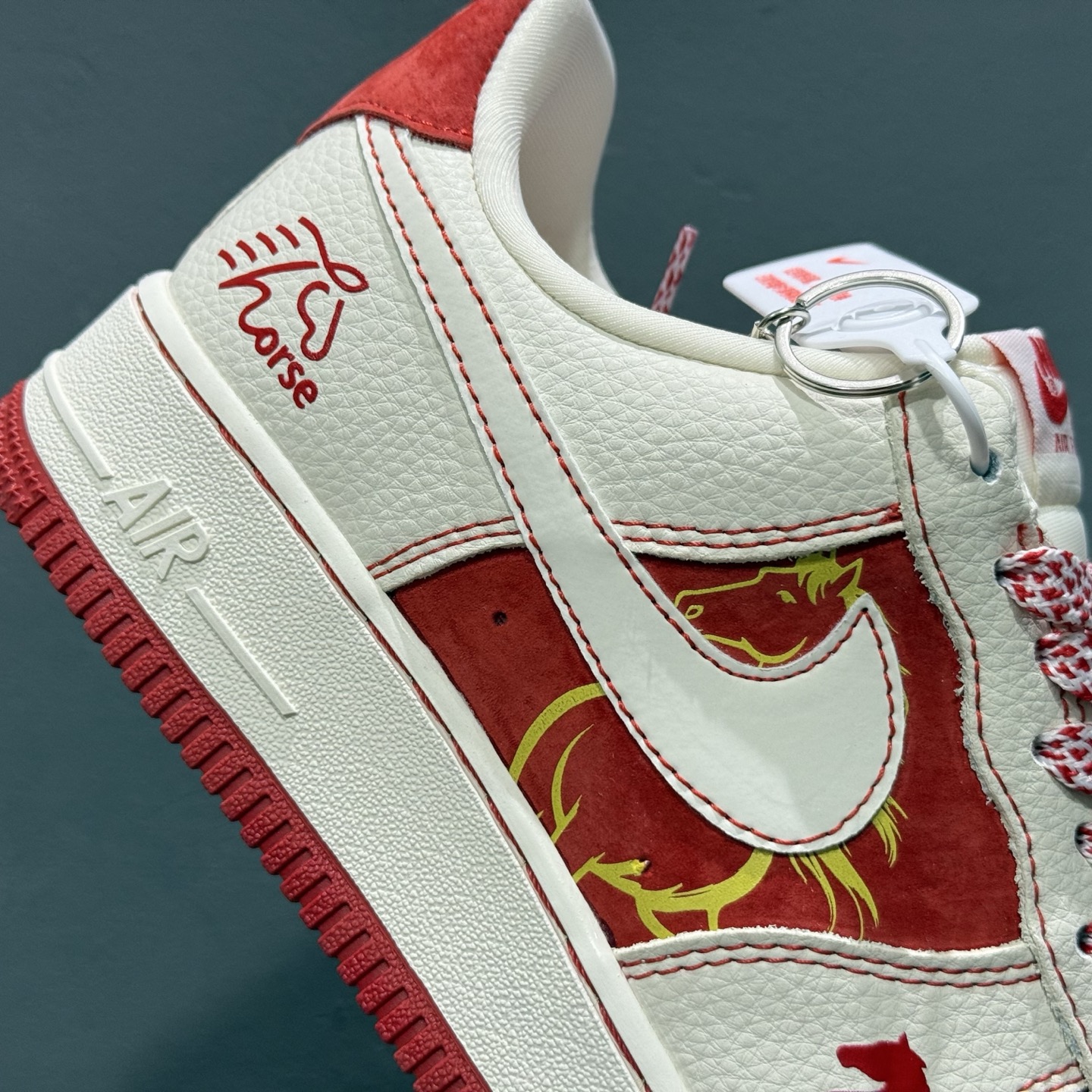 NIke Air Force 1 '07 Low “马年联名——红马”空军一号 低帮 运动鞋 休闲鞋 XL1979-133