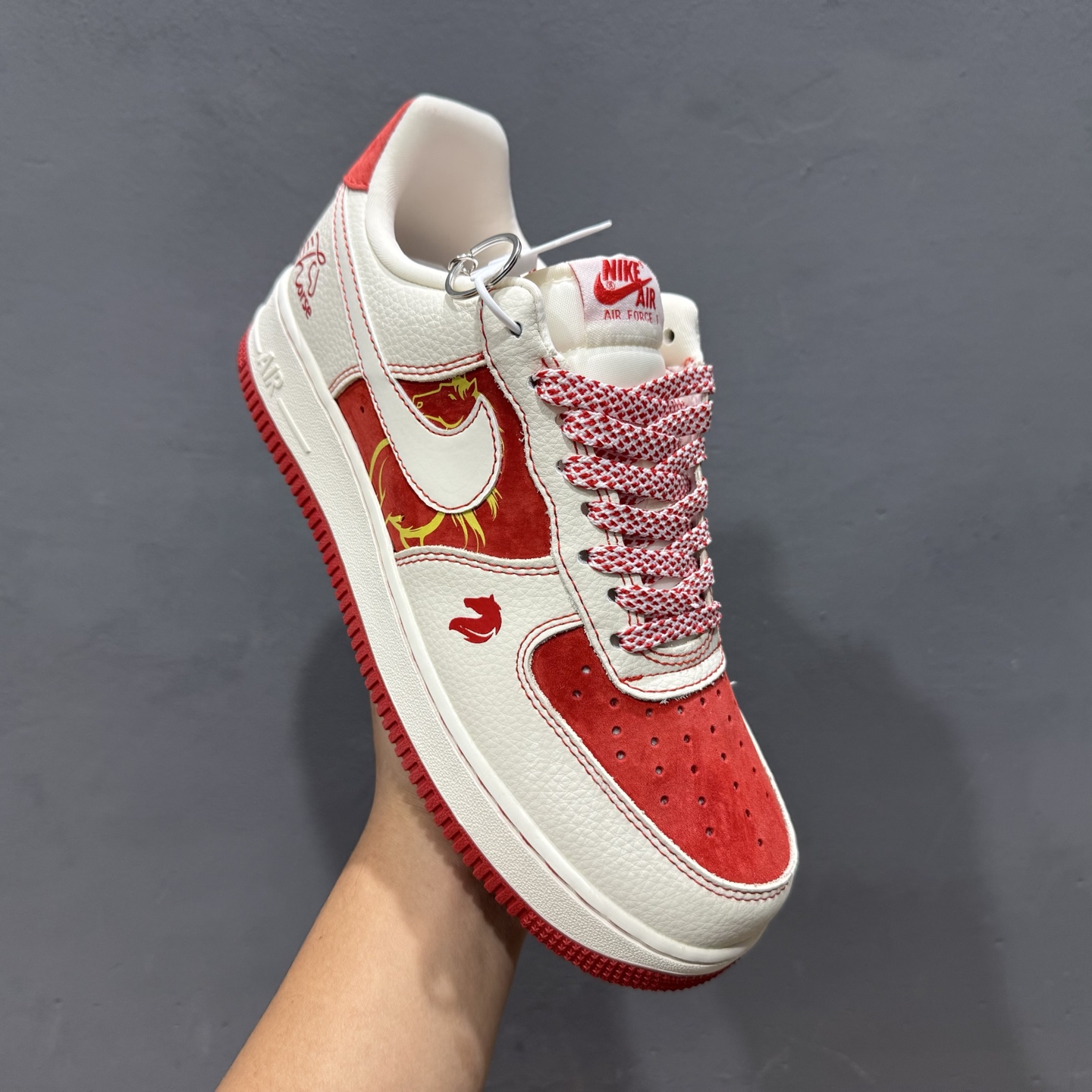 NIke Air Force 1 '07 Low “马年联名——红马”空军一号 低帮 运动鞋 休闲鞋 XL1979-133