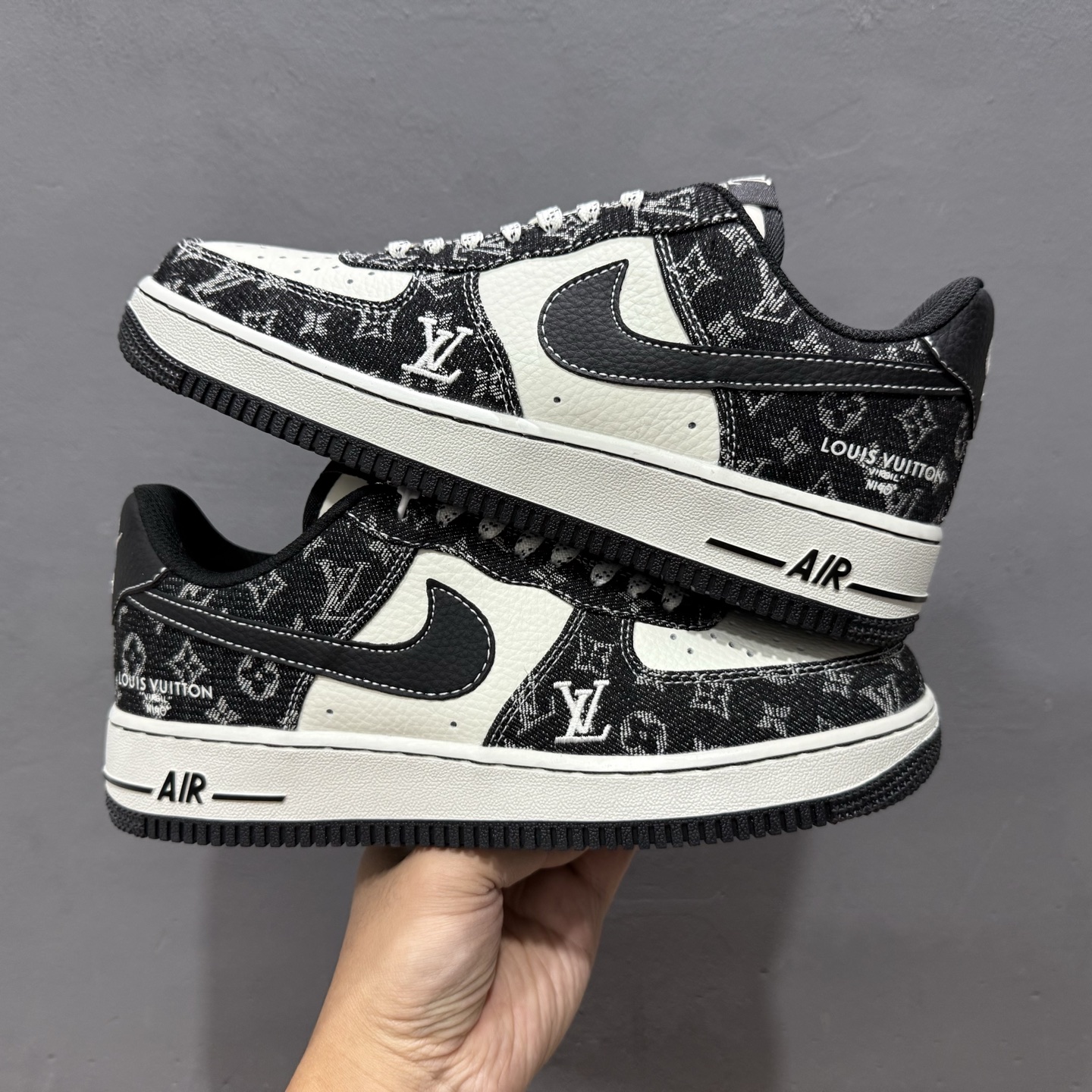 Nike Air Force 1'07 Low LV联名 白黑牛仔 空军一号低帮休闲板鞋 NH0601-579 Nike Air Force 1'07 Low LV联名 白黑牛仔 空军一号低帮休闲板鞋 NH0601-579